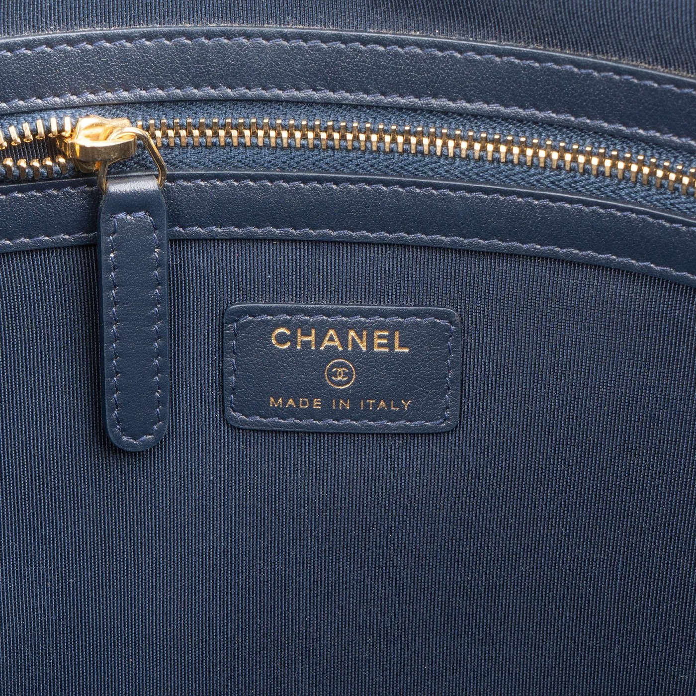 Chanel Tweed Glitter Denim CC Clutch