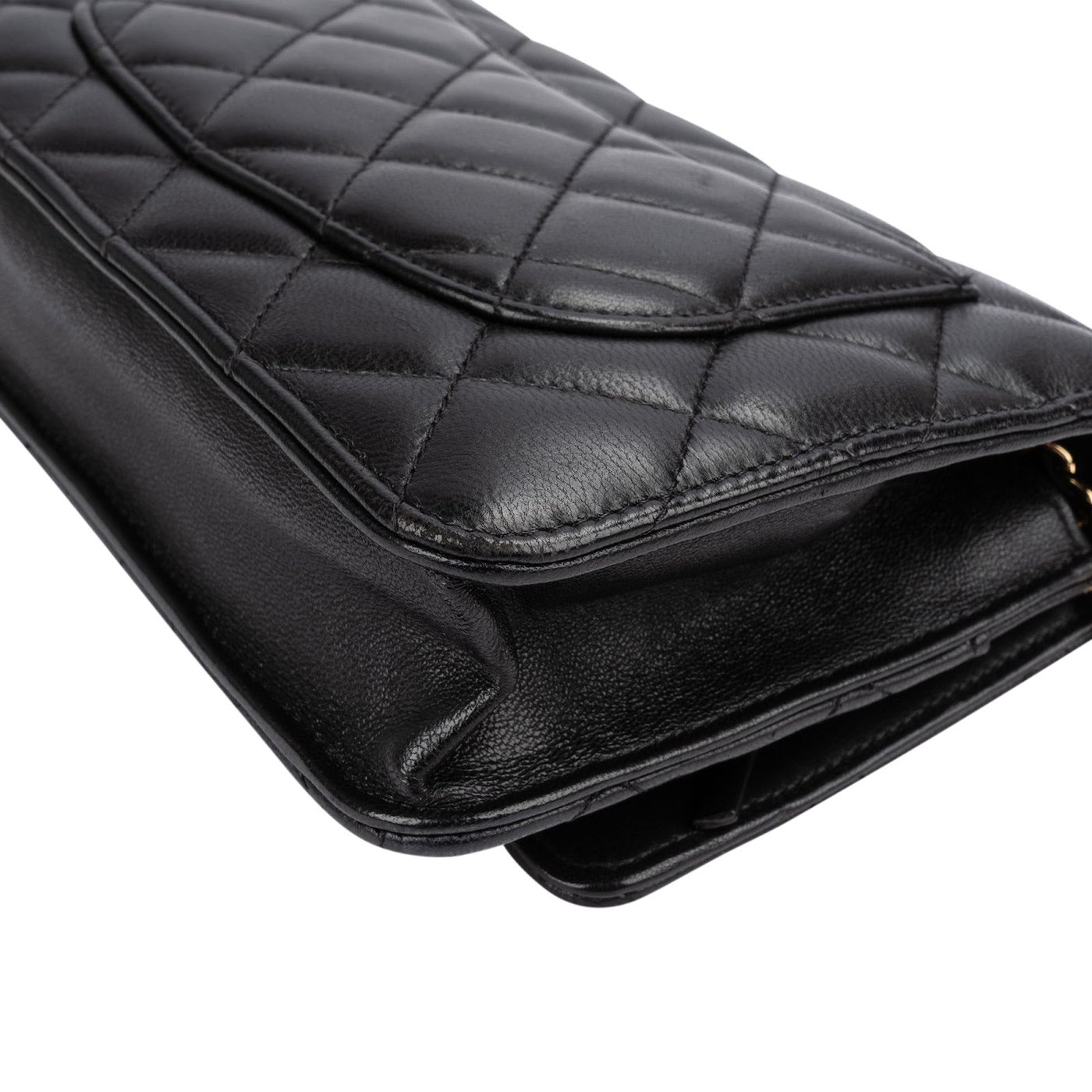 Chanel Quilted Lambskin Wallet On Chain Crossbody Bag
