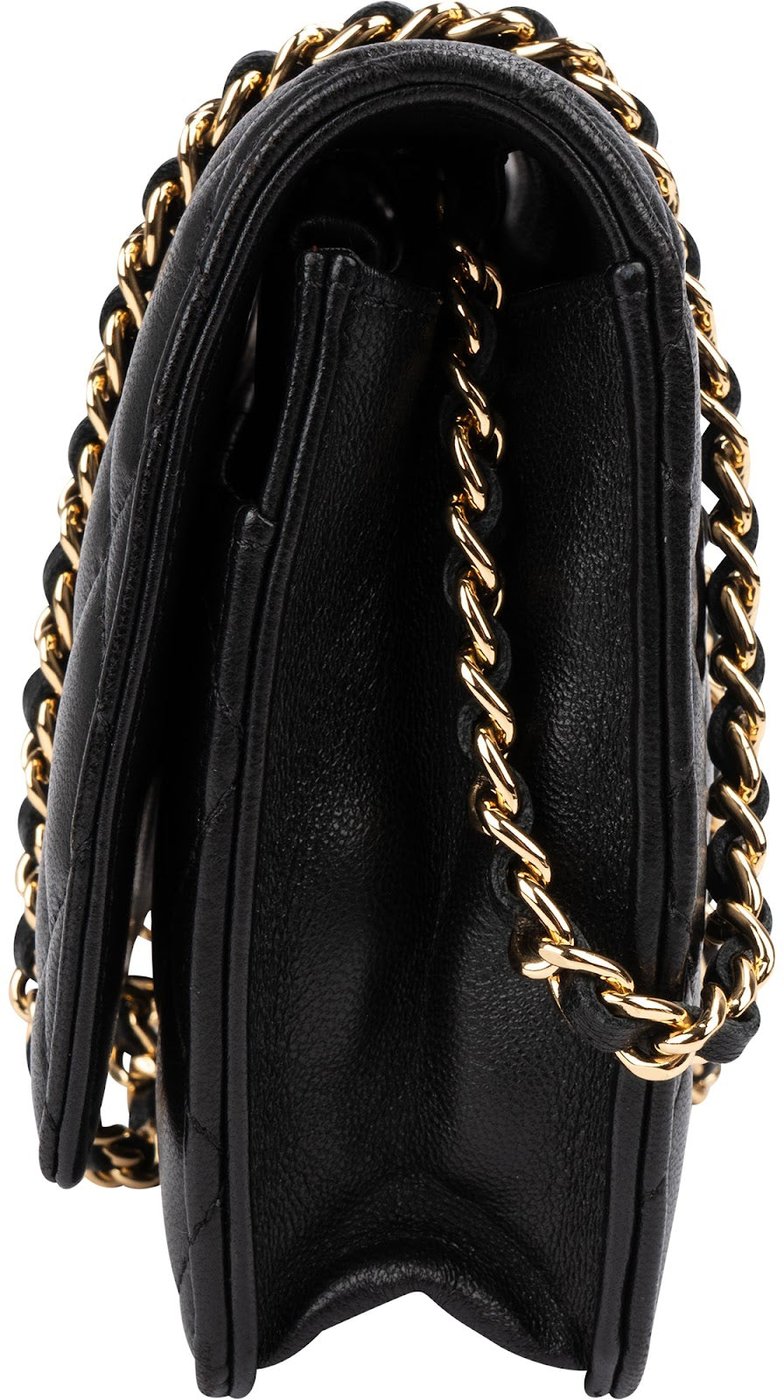 Chanel Quilted Lambskin Wallet On Chain Crossbody Bag
