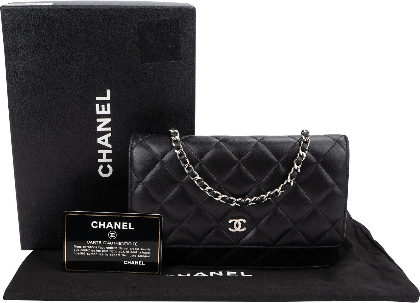 Chanel Quilted Lambskin Wallet On Chain Crossbody Bag