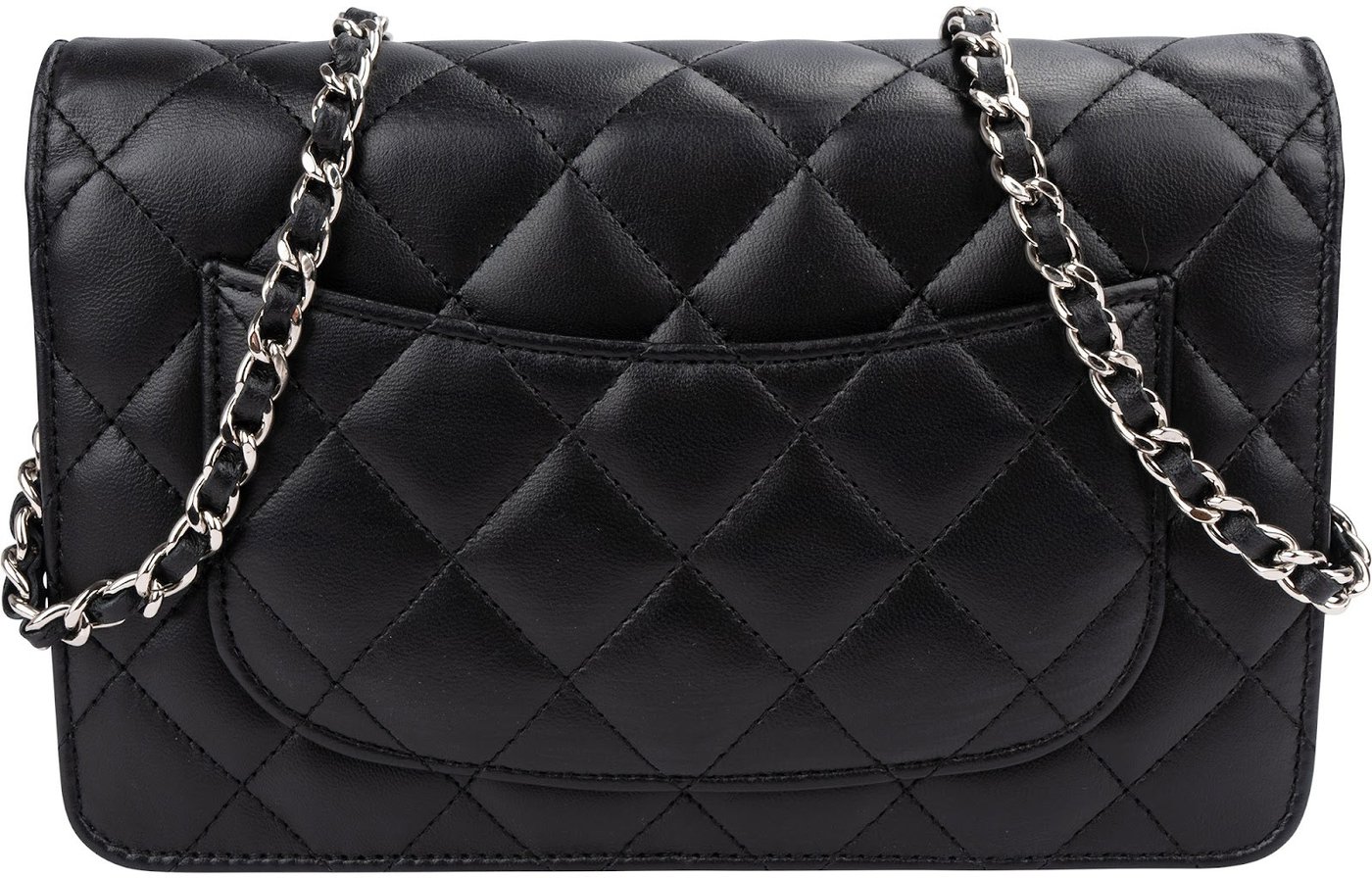 Chanel Quilted Lambskin Wallet On Chain Crossbody Bag