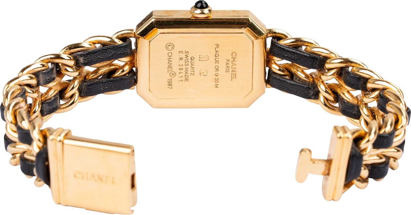 Chanel Gold Tone Premiere H0001 Women Watch (M)