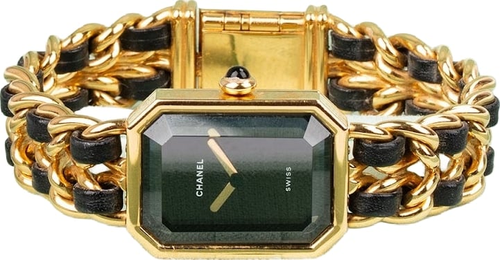 Chanel Gold Tone Premiere H0001 Women Watch (M)