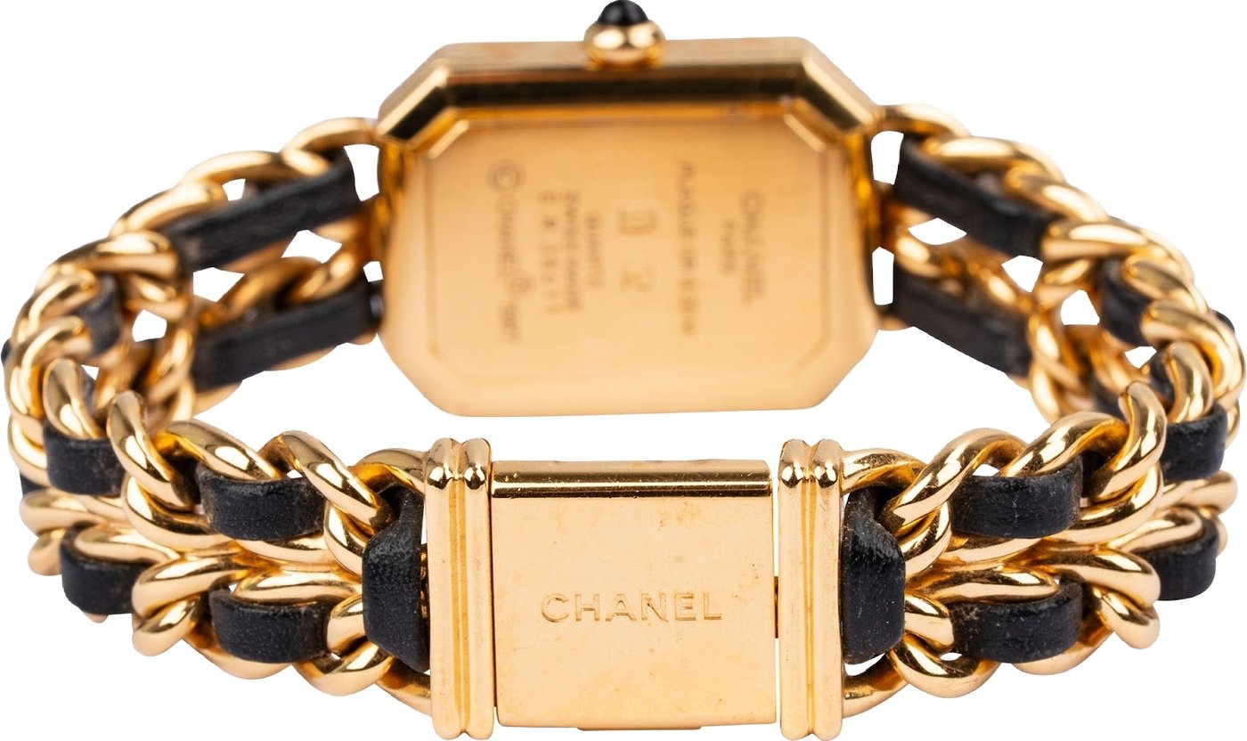 Chanel Gold Tone Premiere H0001 Women Watch (M)