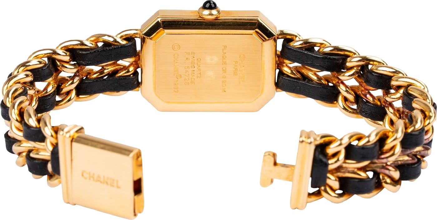 Chanel Gold Tone Première H0001 Woman Watch (L)