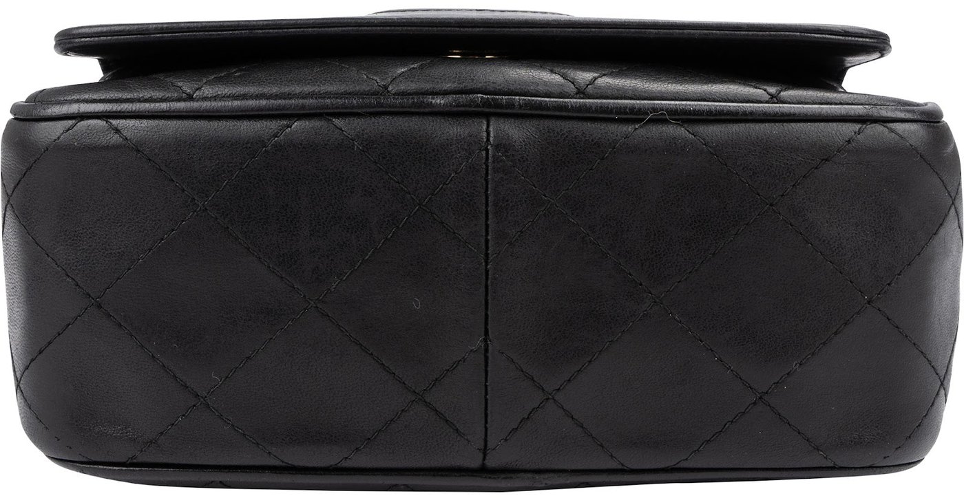 Chanel Quilted Lambskin Tassel Camera Crossbody Bag