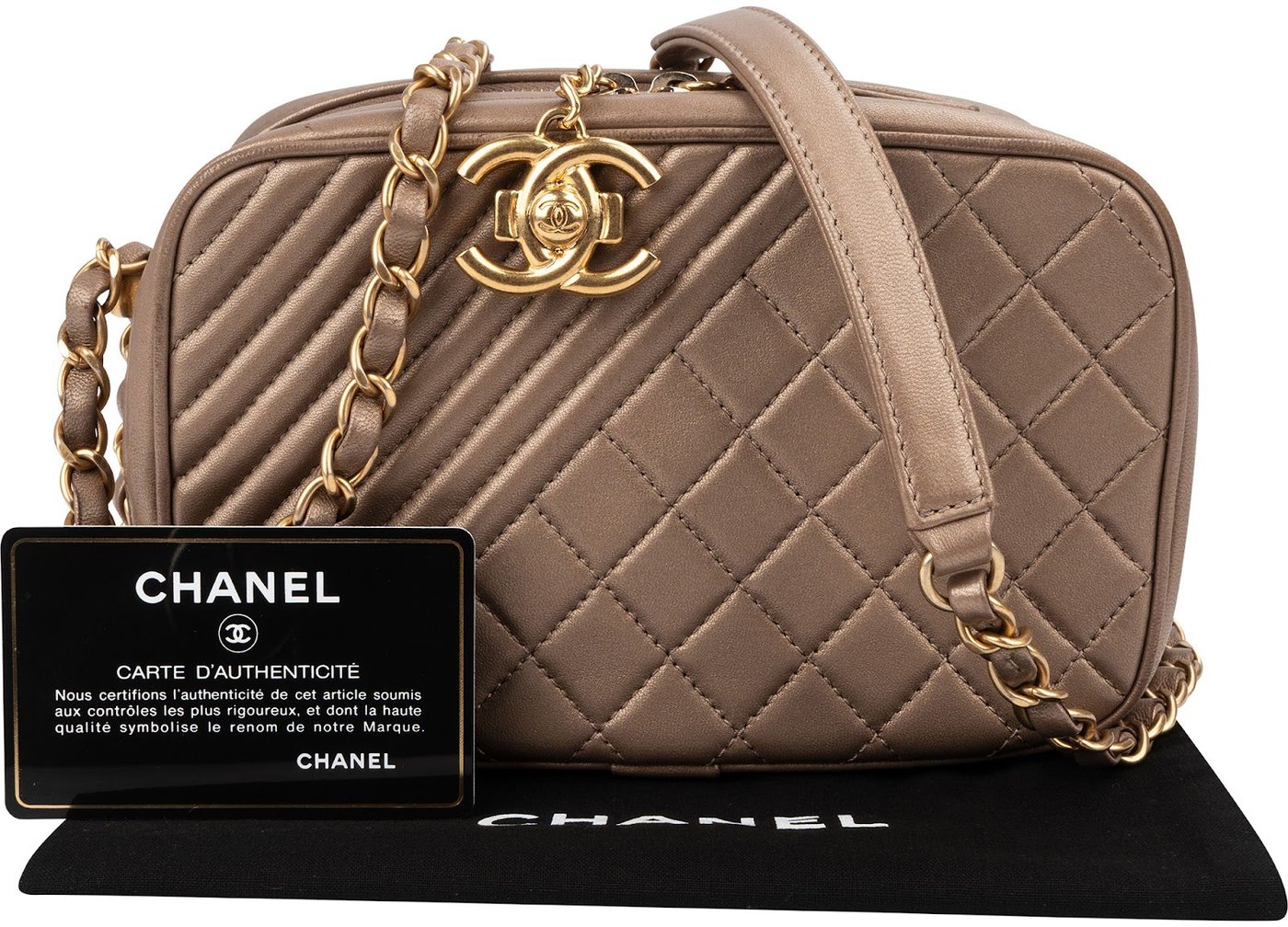 Chanel Quilted Leather Camera Case Boy Crossbody Bag