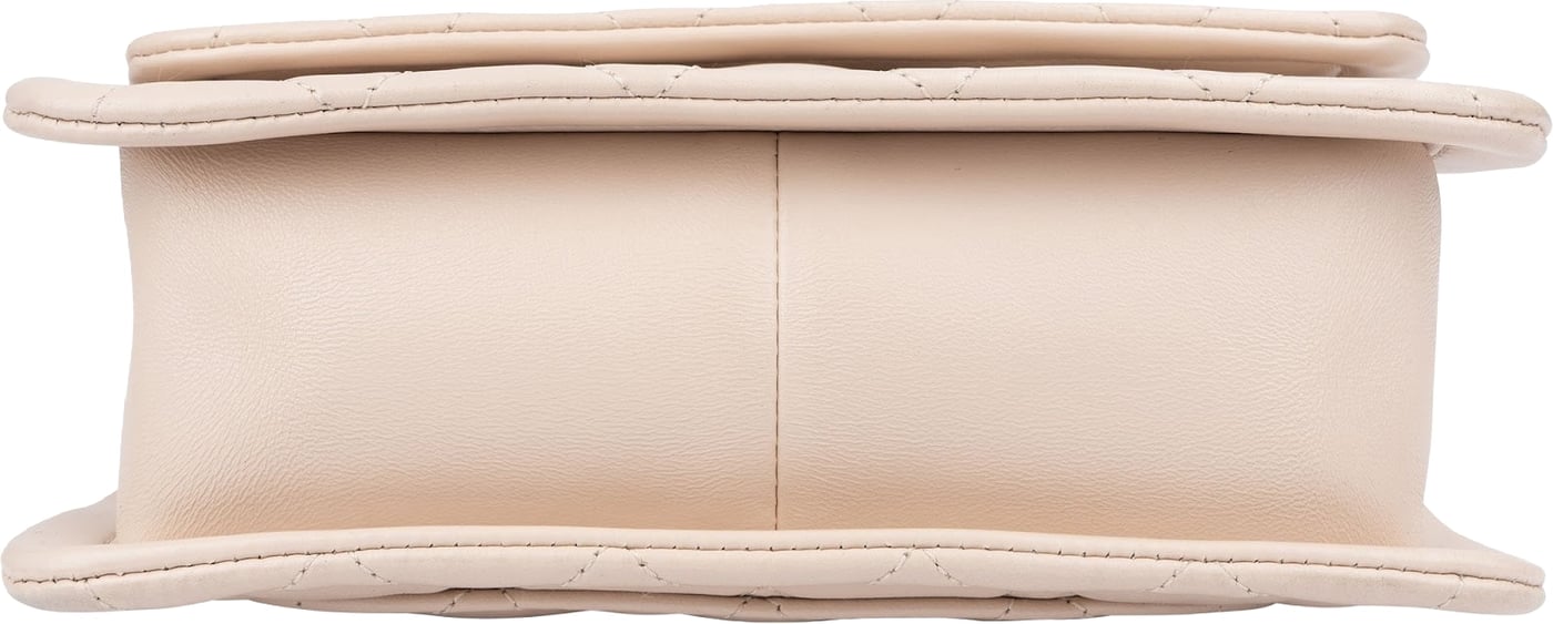 Chanel Quilted Lambskin Small Single Flap Crossbody Handbag