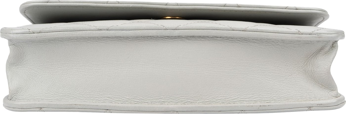 Chanel Quilted Lambskin Mini Adjustable Wallet On Chain Crossbody Bag