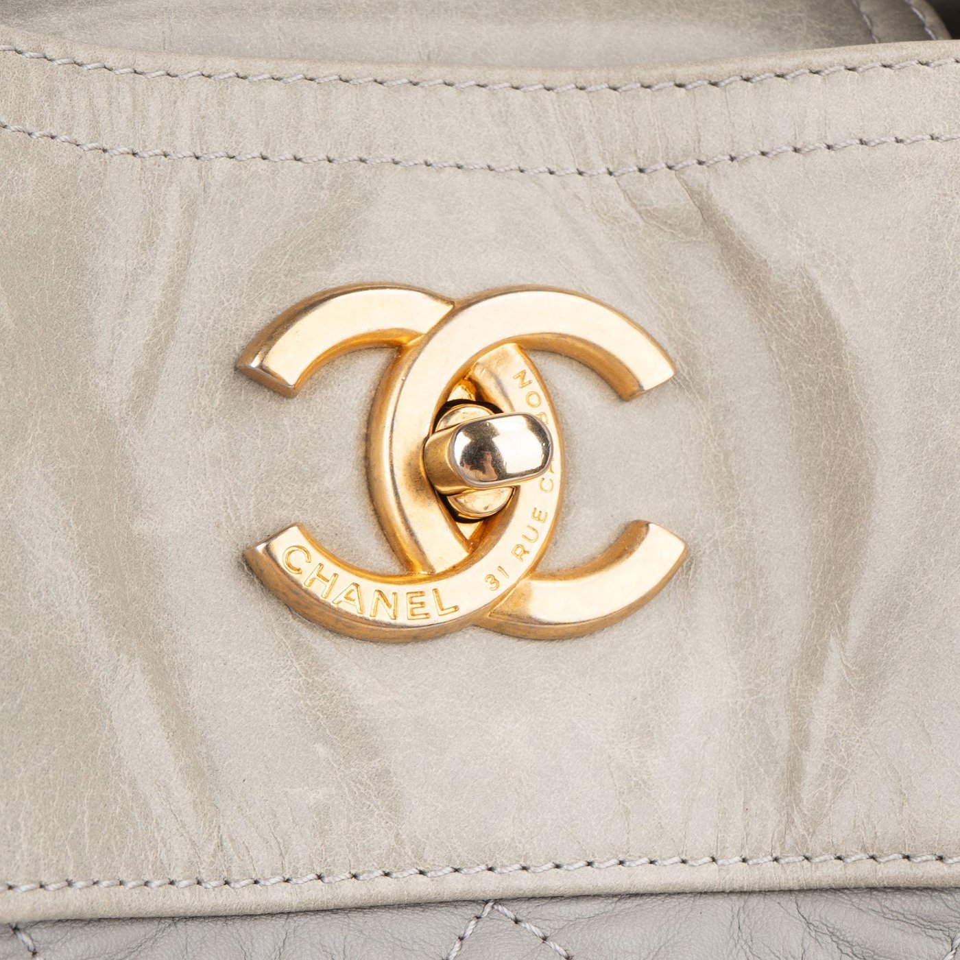 Chanel Bicolor Quilted Leather in The Mix Maxi Tote Shoulder Handbag