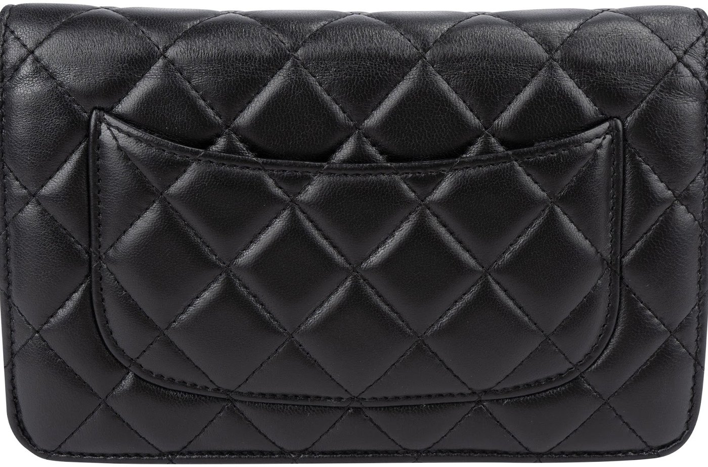 Chanel Quilted Lambskin Wallet on Chain Crossbody Bag