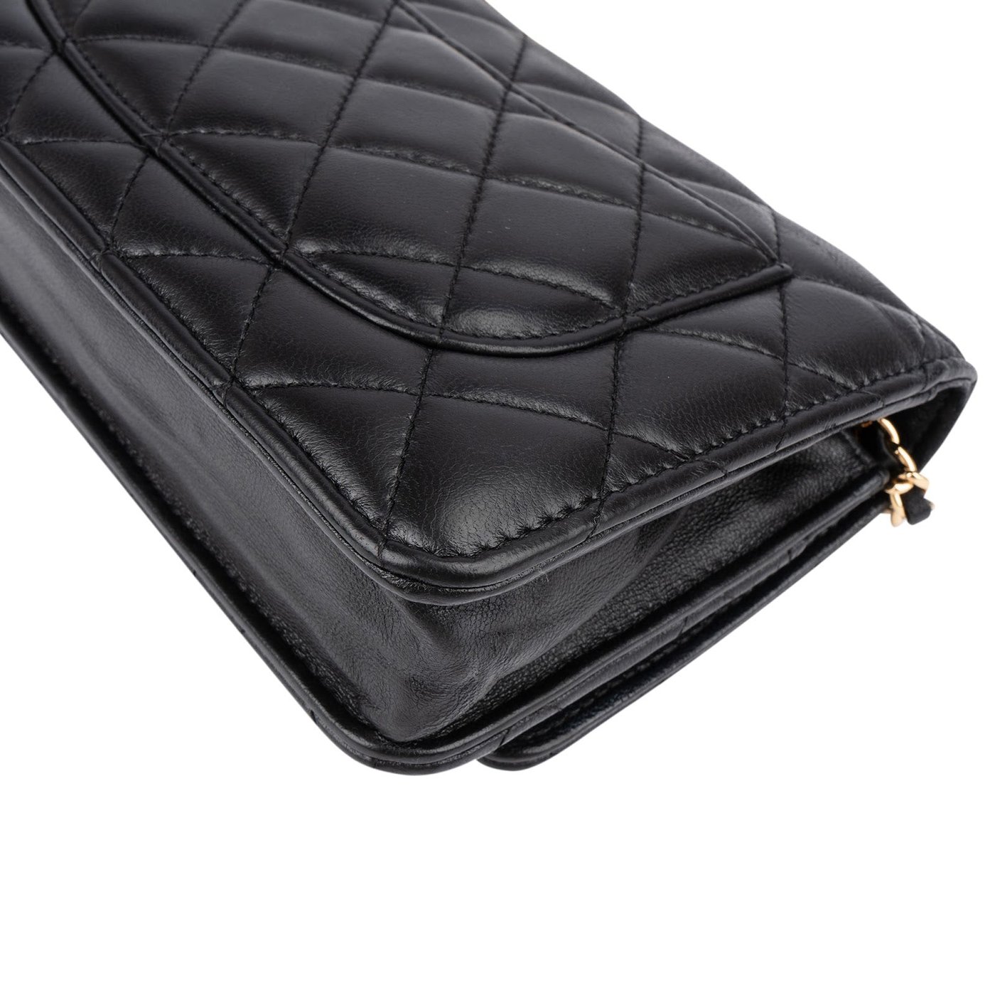 Chanel Quilted Lambskin Wallet on Chain Crossbody Bag