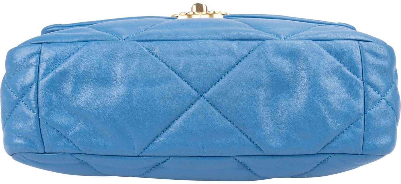 Chanel 19 Quilted Lambskin Single Flap Crossbody Bag