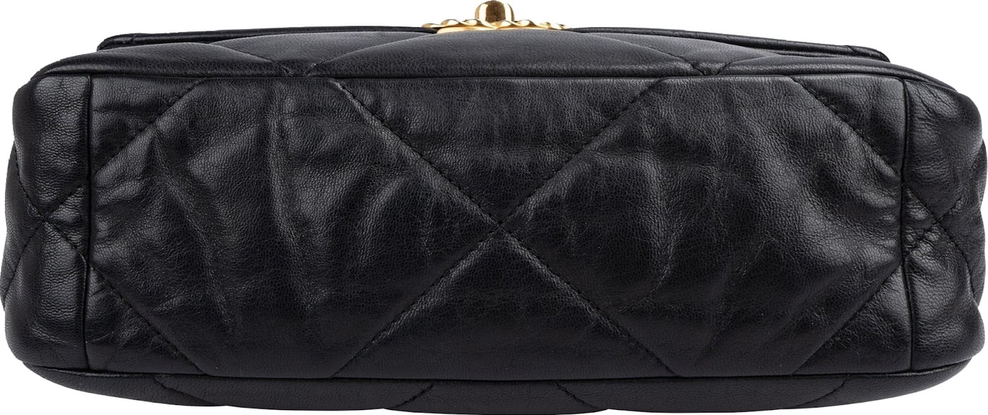 Chanel 19 Quilted Lambskin Medium Single Flap Crossbody Bag