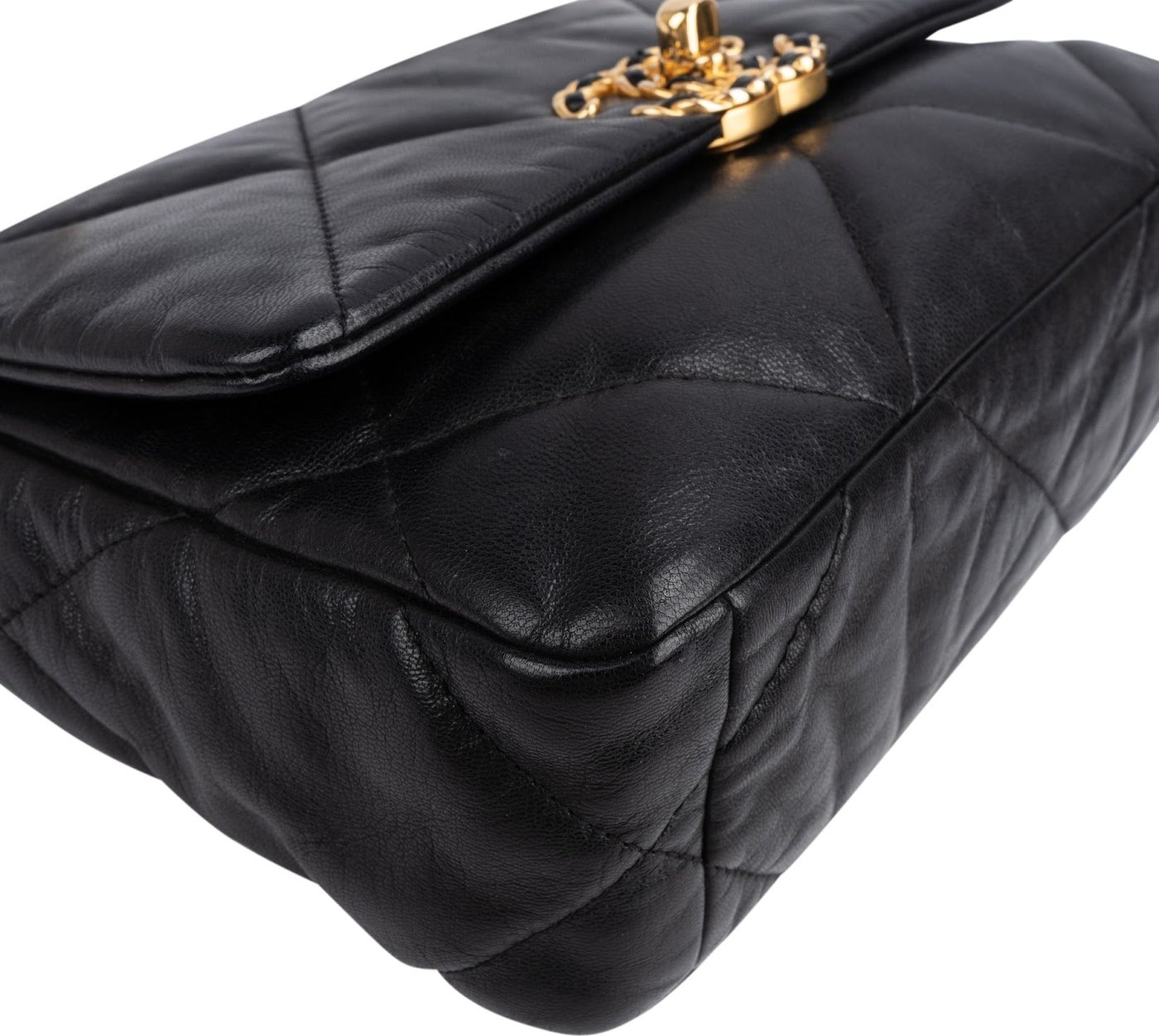 Chanel 19 Quilted Lambskin Medium Single Flap Crossbody Bag