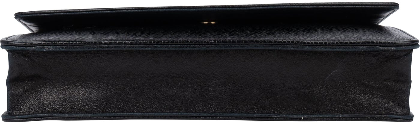 Chanel Caviar Leather CC Wallet On Chain Crossbody Bag