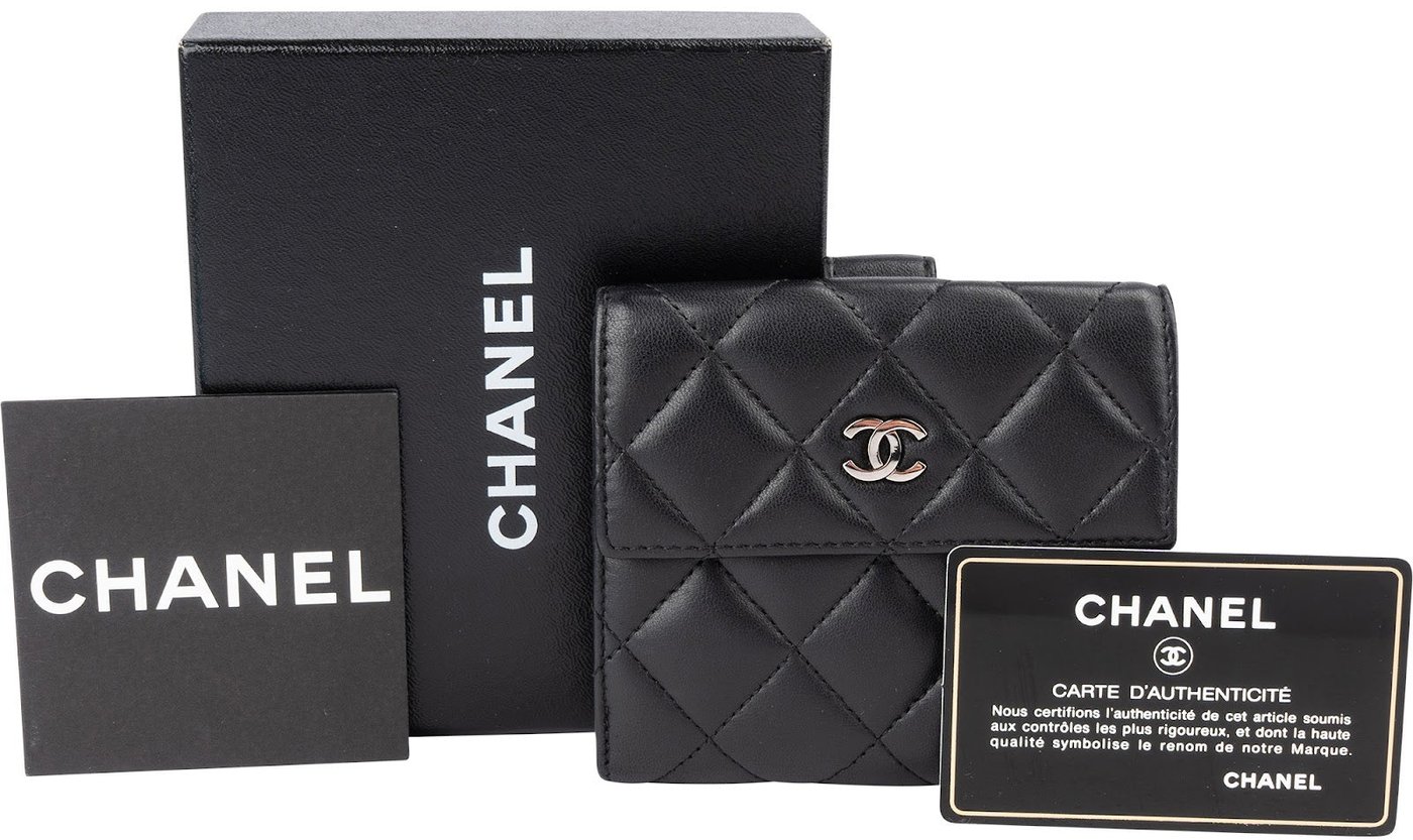 Chanel Quilted Lambskin Small Flap Wallet
