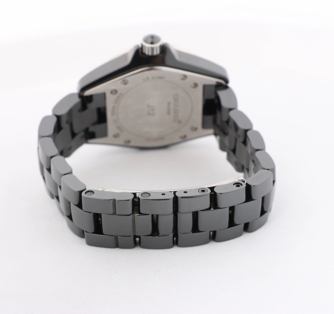 Chanel J12 H1625 JS.21364 CE×SS Quartz Watch with Black Dial