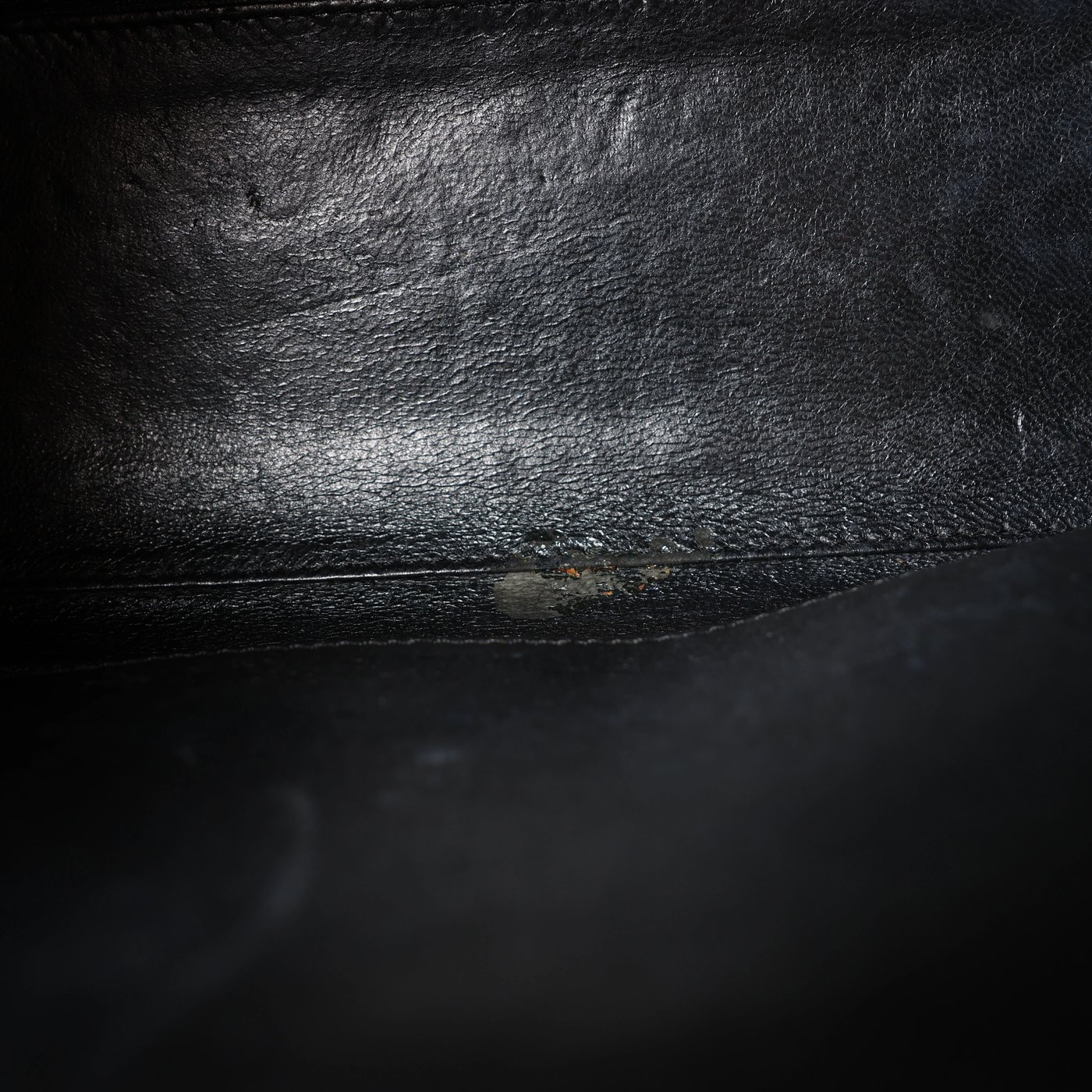Chanel Classic Kelly Matelasse Caviar Leather Handbag in Black