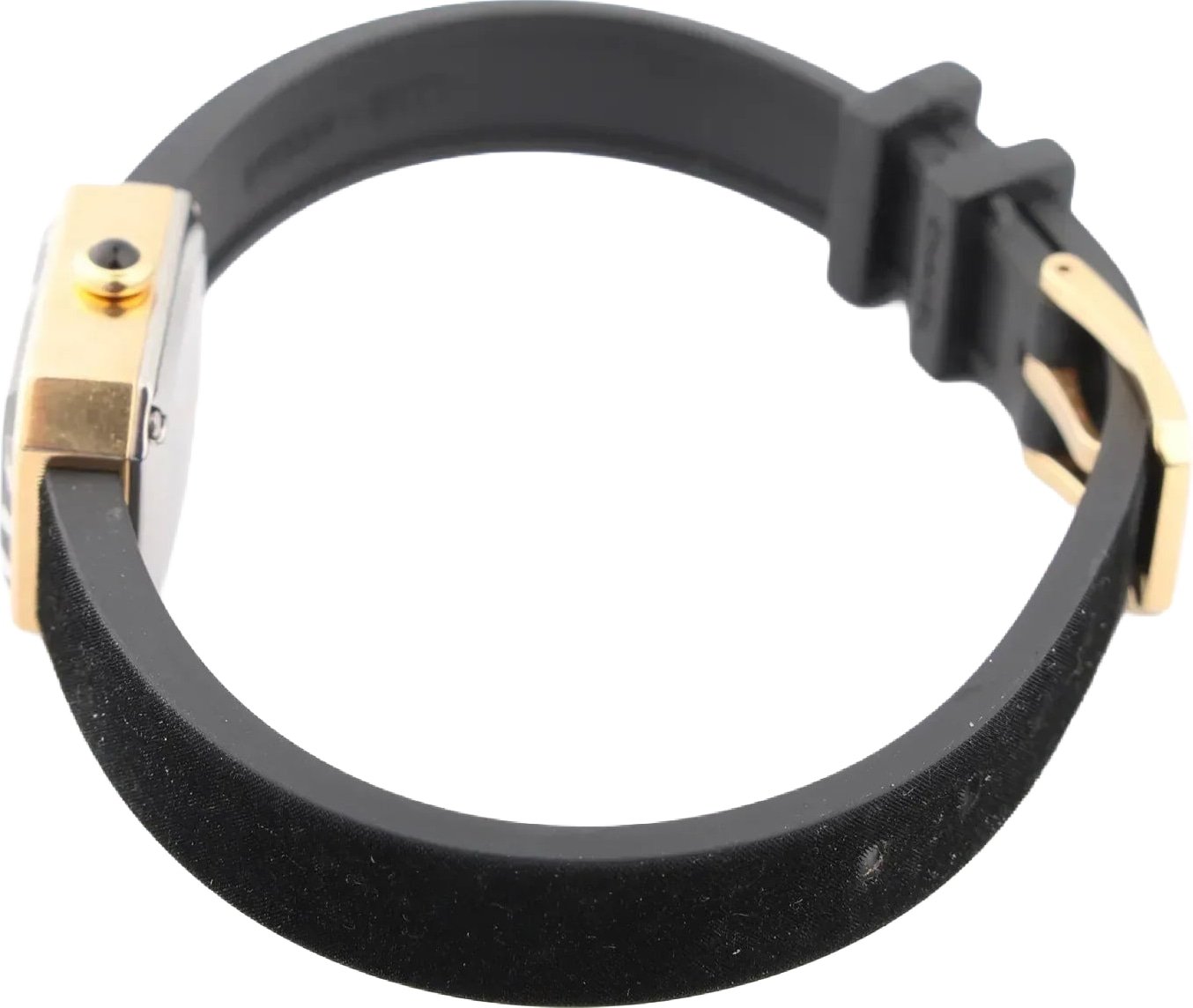 Chanel Premiere H6125 TI 750(YG) Rubber AT Black Dial Watch