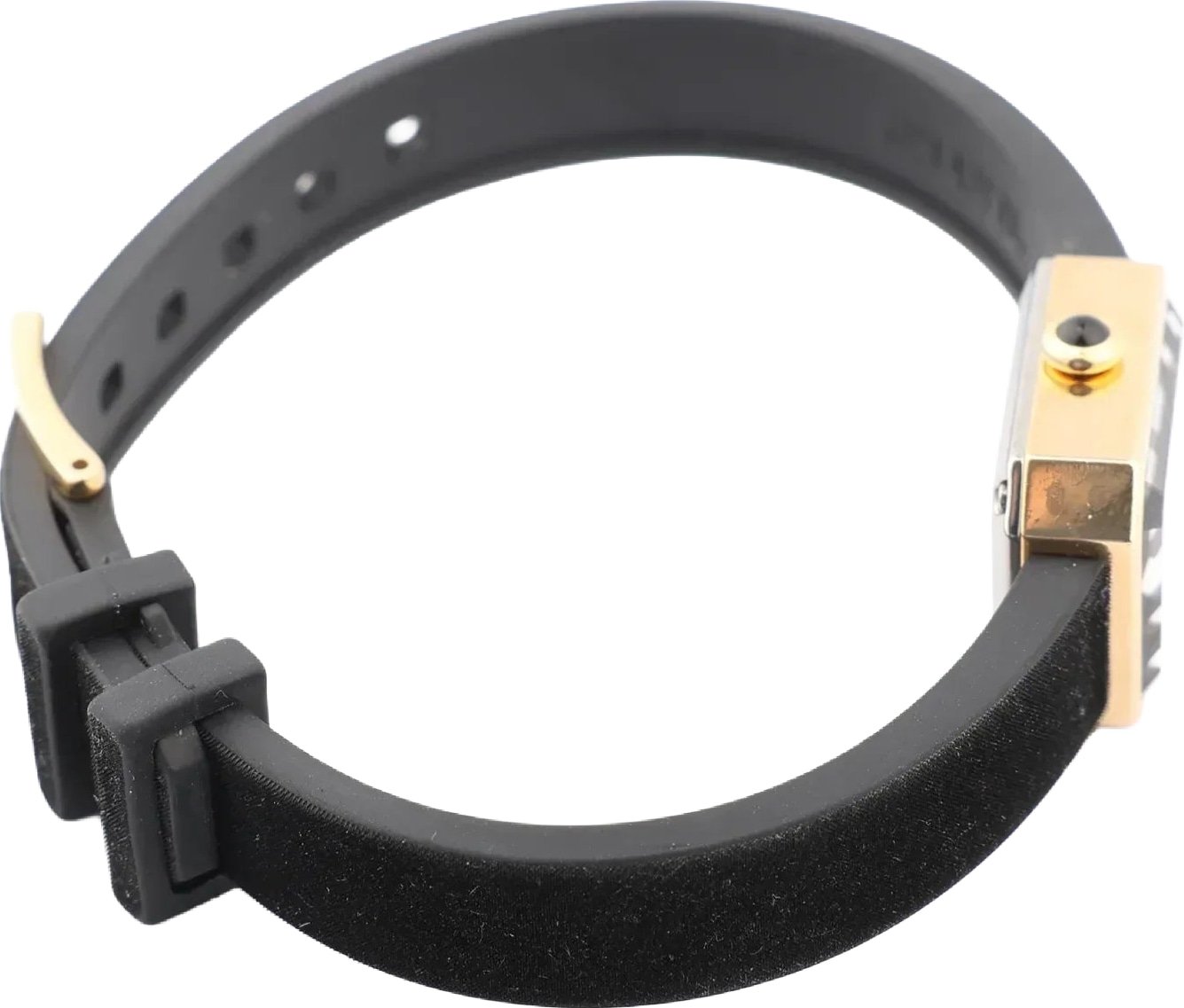 Chanel Premiere H6125 TI 750(YG) Rubber AT Black Dial Watch