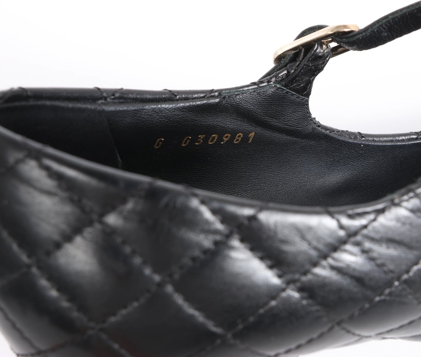 Chanel Coco Mark Matelassé Pump Heels in Black G30981, Size EU 36.5 C
