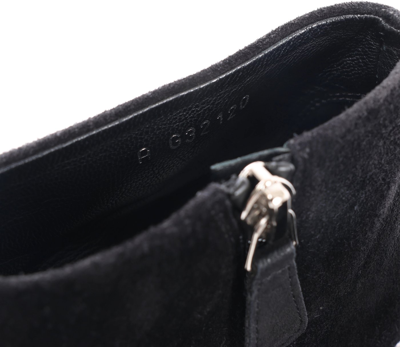 Chanel Coco Mark Suede Short Boots 36 Ladies' Black G32120