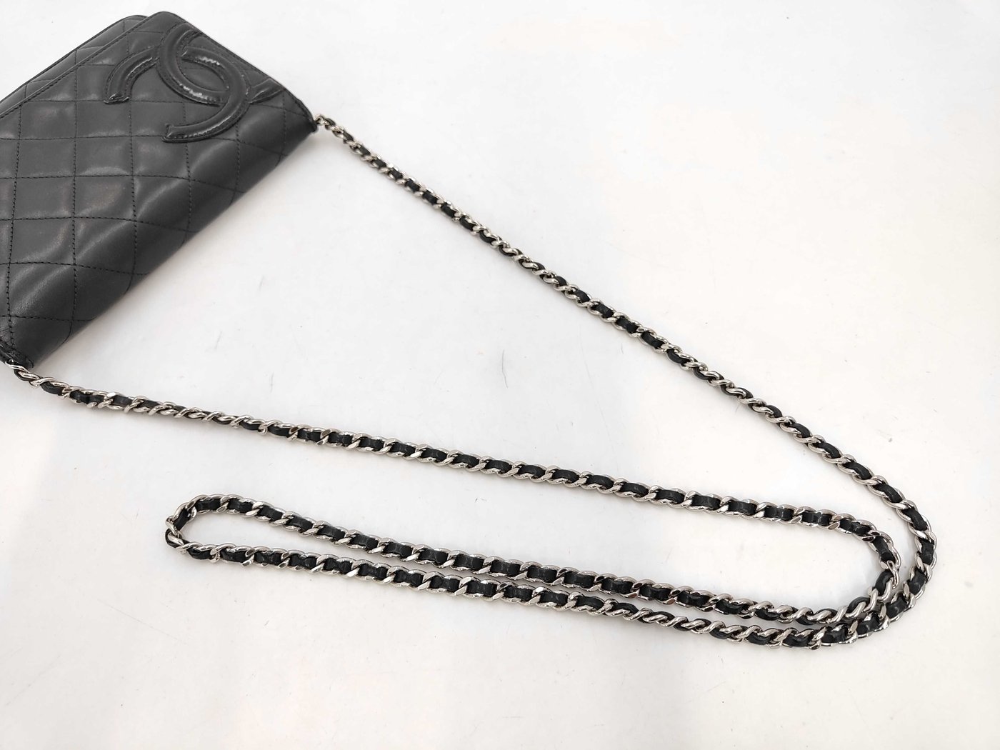 Chanel Cambon Wallet on Chain Quilted Leather