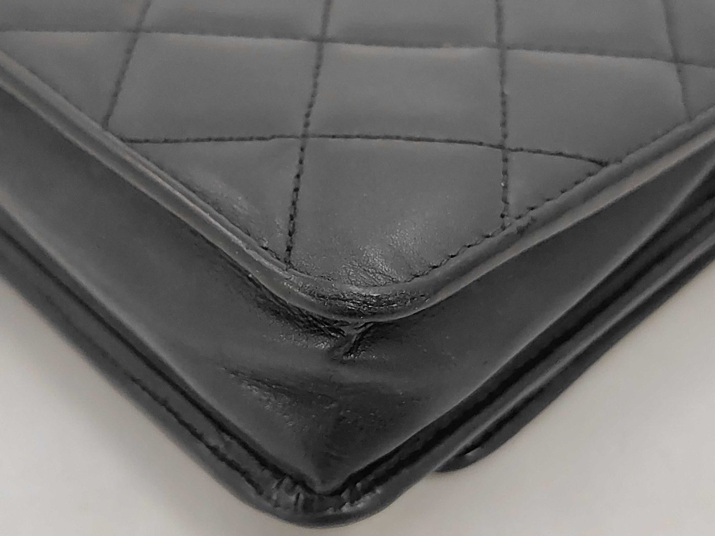 Chanel Cambon Wallet on Chain Quilted Leather