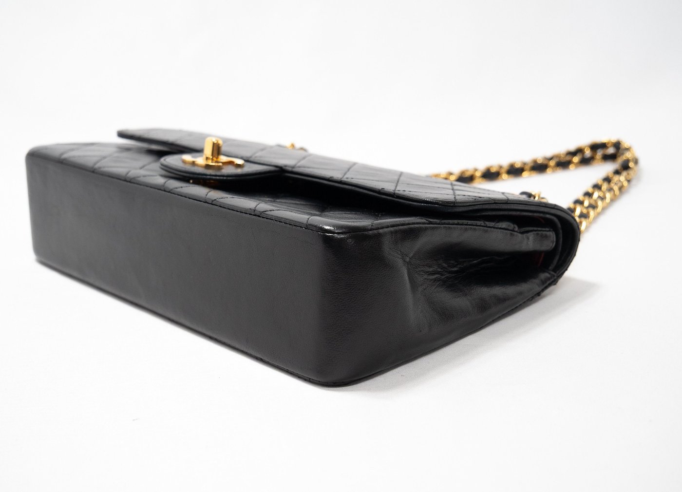 Chanel Vintage Classic Double Flap Quilted Lambskin Medium