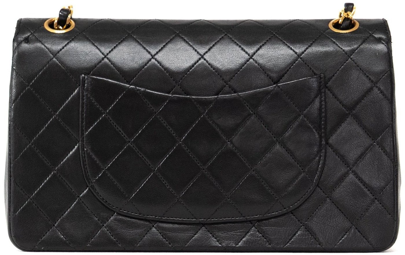 Chanel Vintage Classic Double Flap Quilted Lambskin Medium