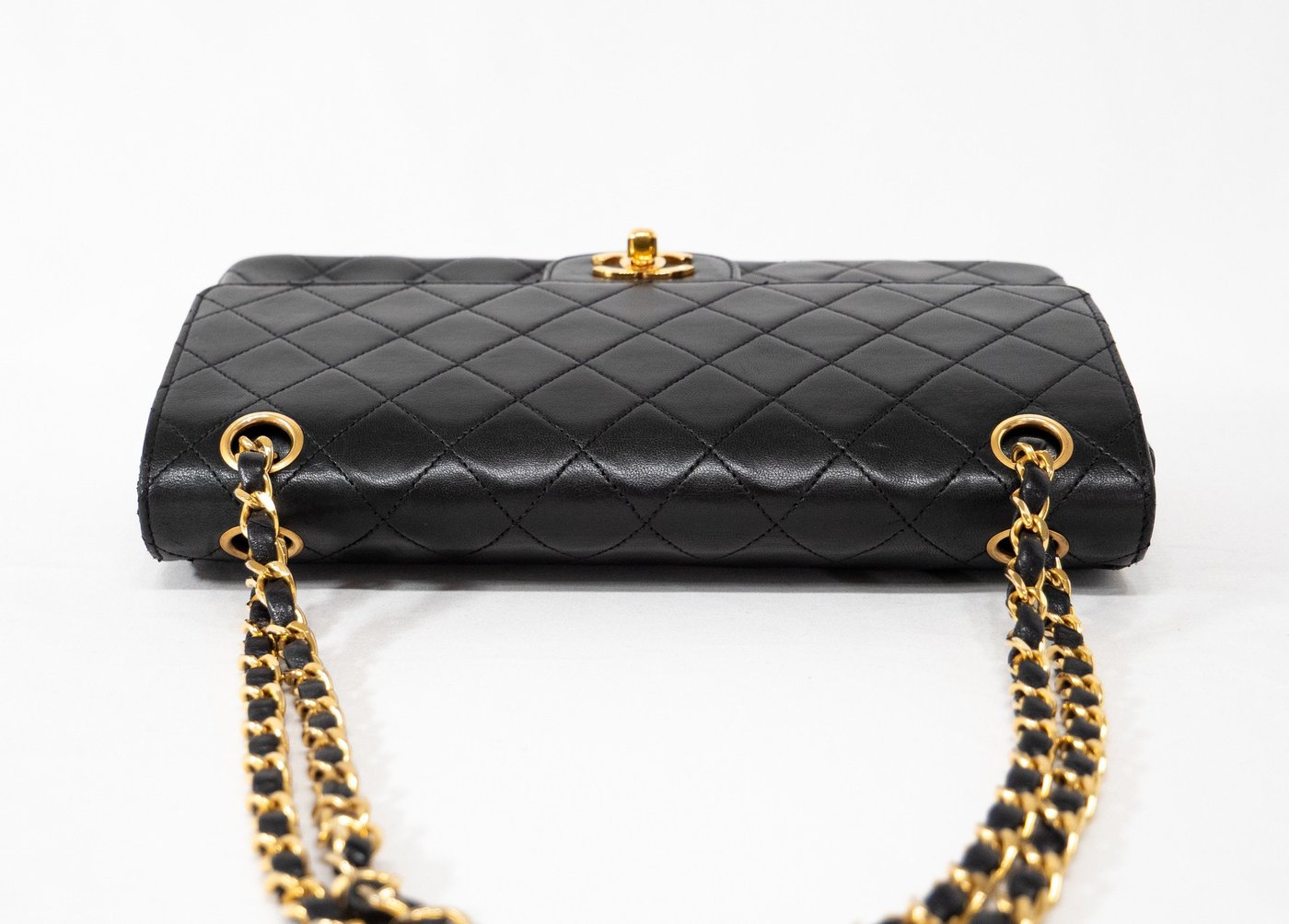Chanel Vintage Classic Double Flap Quilted Lambskin Medium