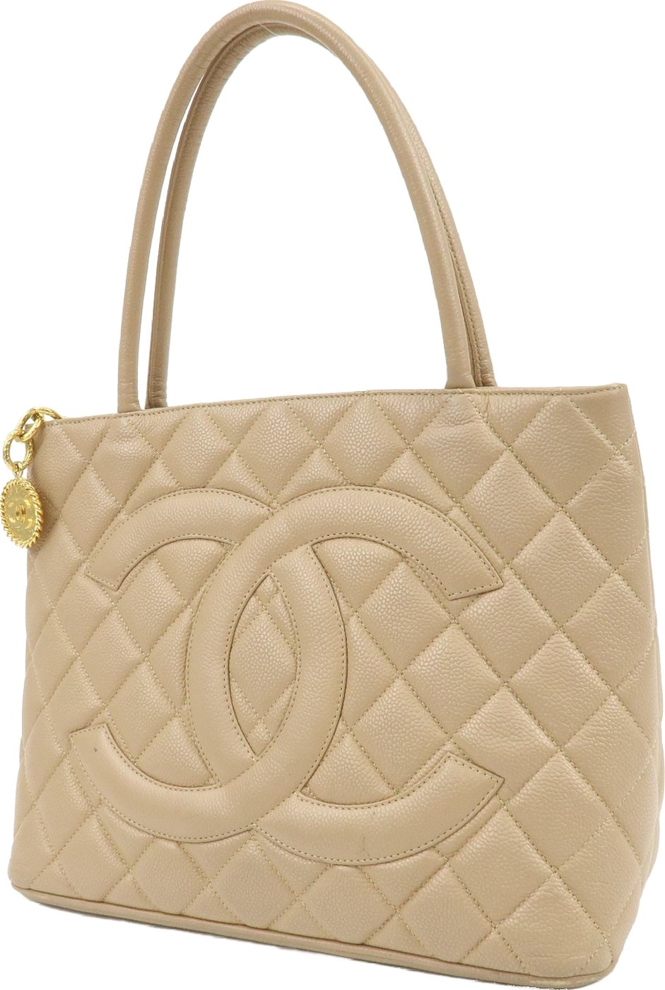 Chanel Medallion Quilted Lambskin