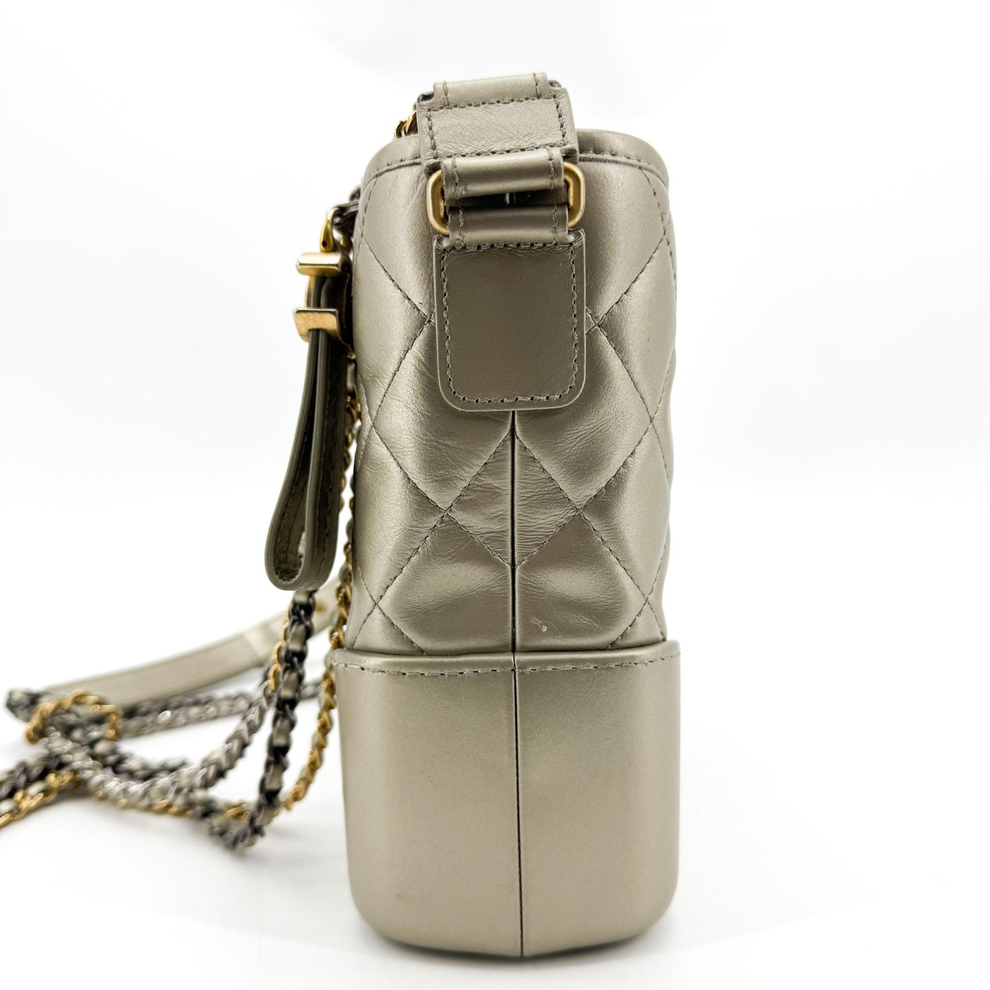 Chanel Gabrielle Quilted Aged Calfskin Small