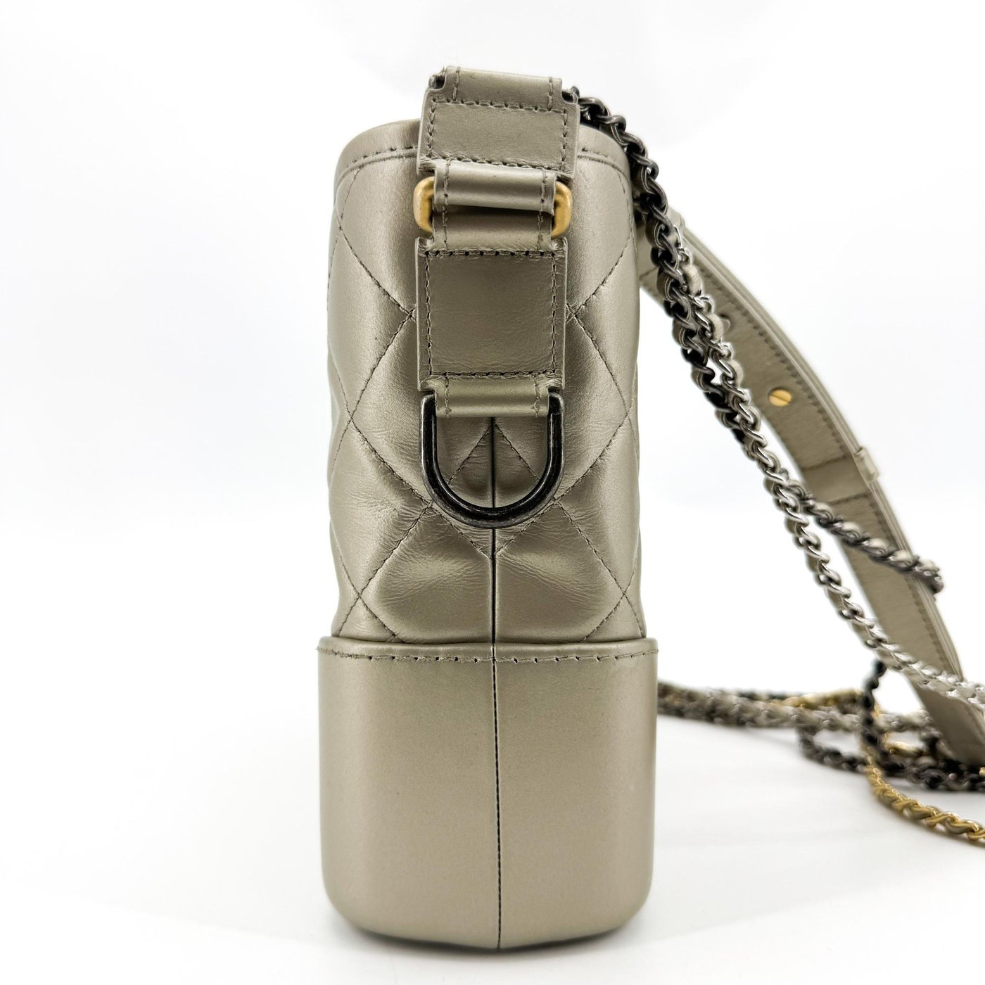 Chanel Gabrielle Quilted Aged Calfskin Small