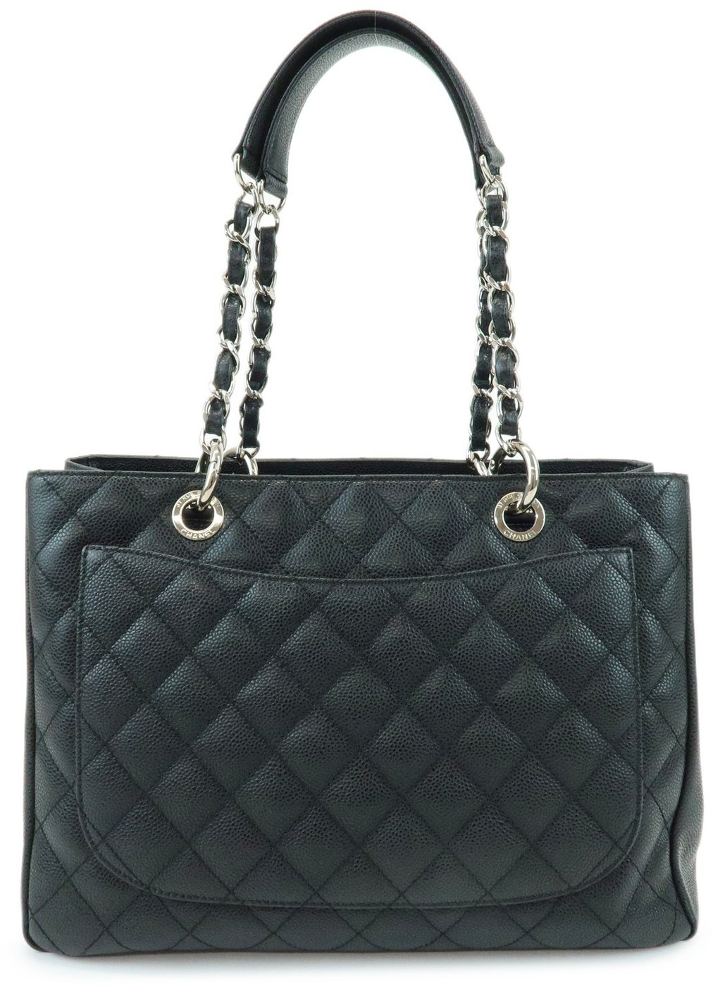 Chanel Grand Shopping Quilted Caviar XL