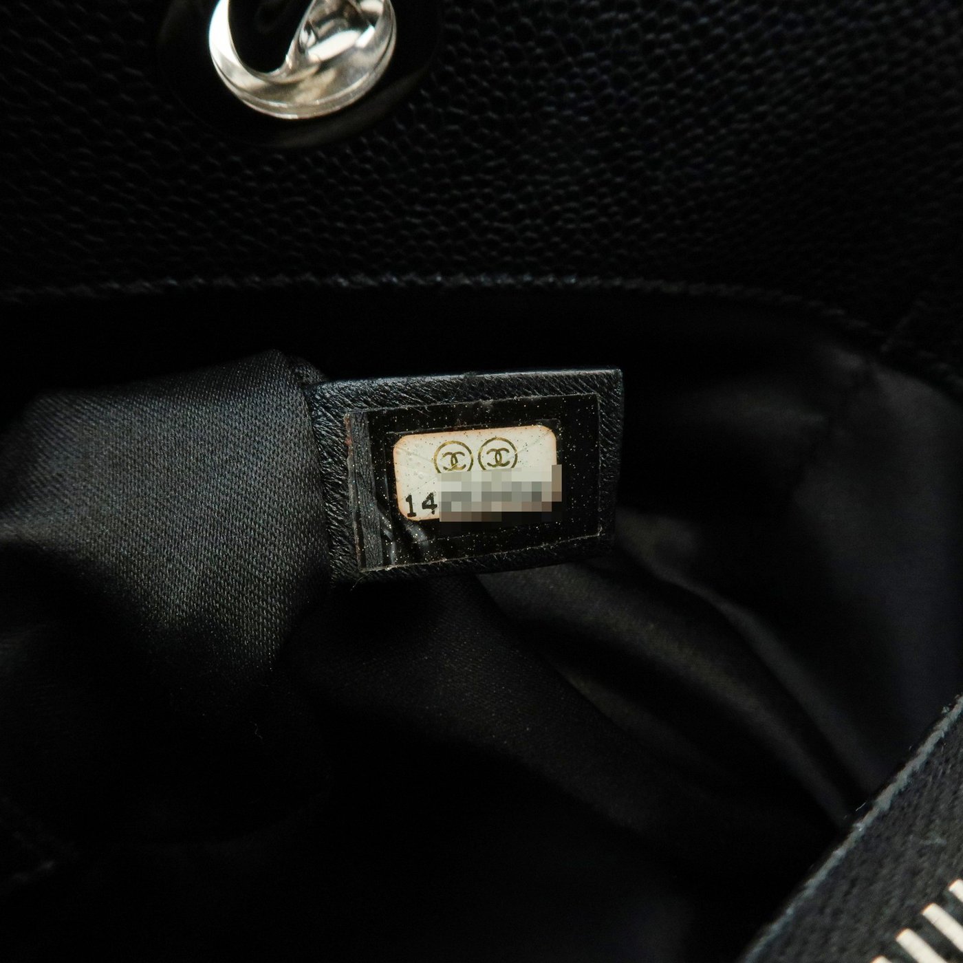 Chanel Grand Shopping Quilted Caviar XL