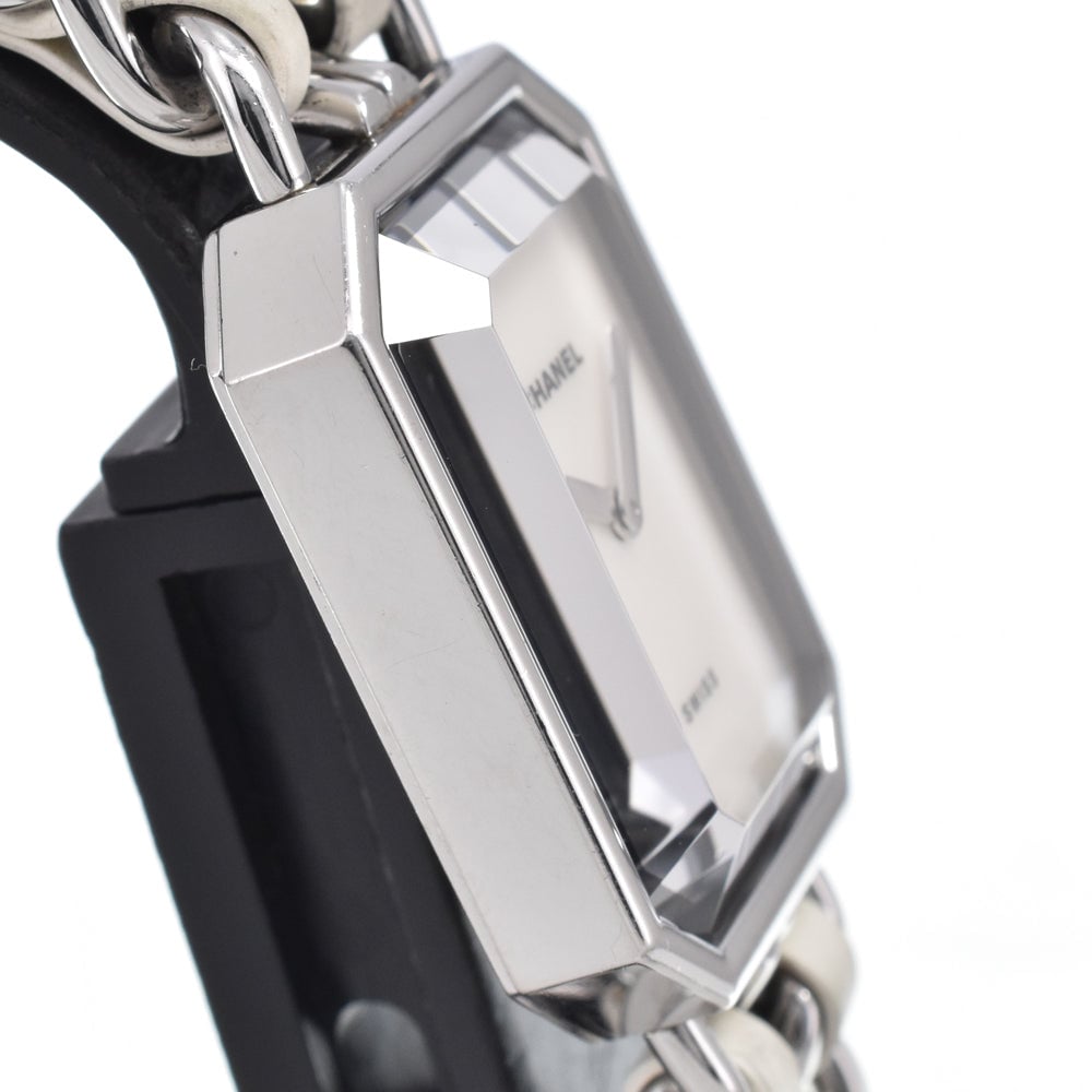 Chanel Premiere Rock Quartz Stainless Steel and Leather 20