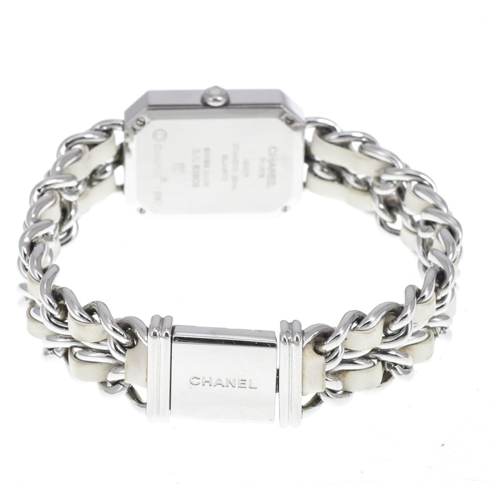 Chanel Premiere Rock Quartz Stainless Steel and Leather 20
