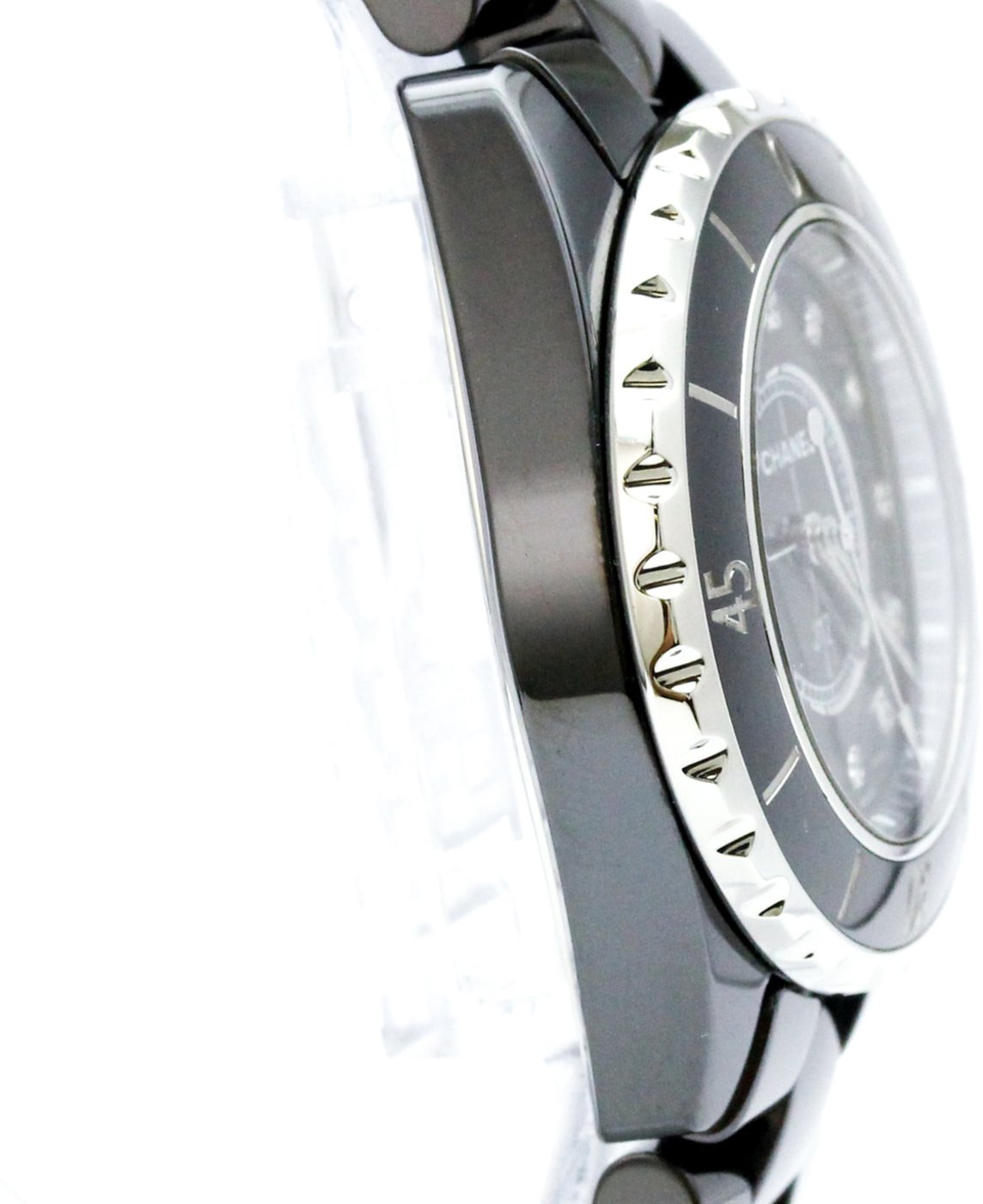 Chanel J12 Quartz Ceramic and Stainless Steel with Diamond Markers 33