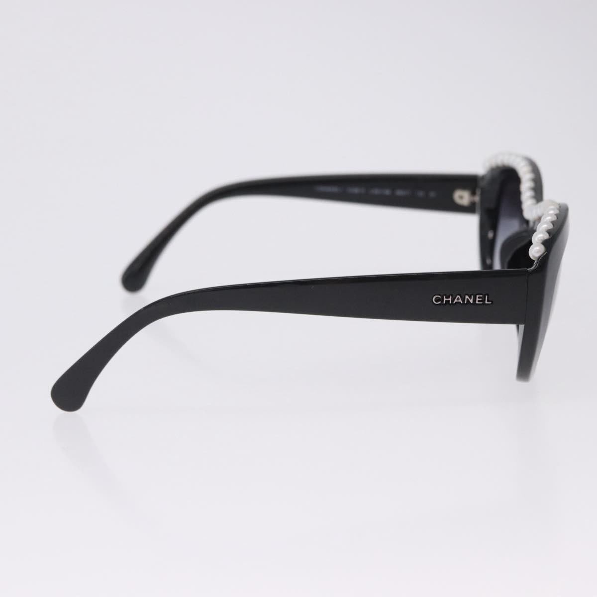 Chanel CC Logo Matelasse Sunglasses Eye Wear Plastic