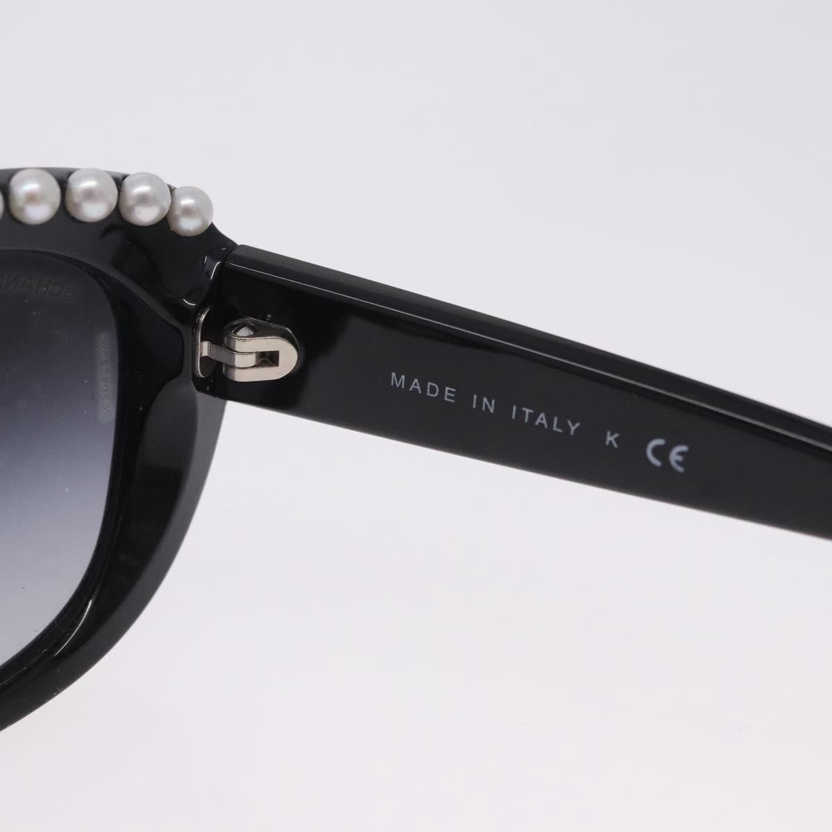 Chanel CC Logo Matelasse Sunglasses Eye Wear Plastic