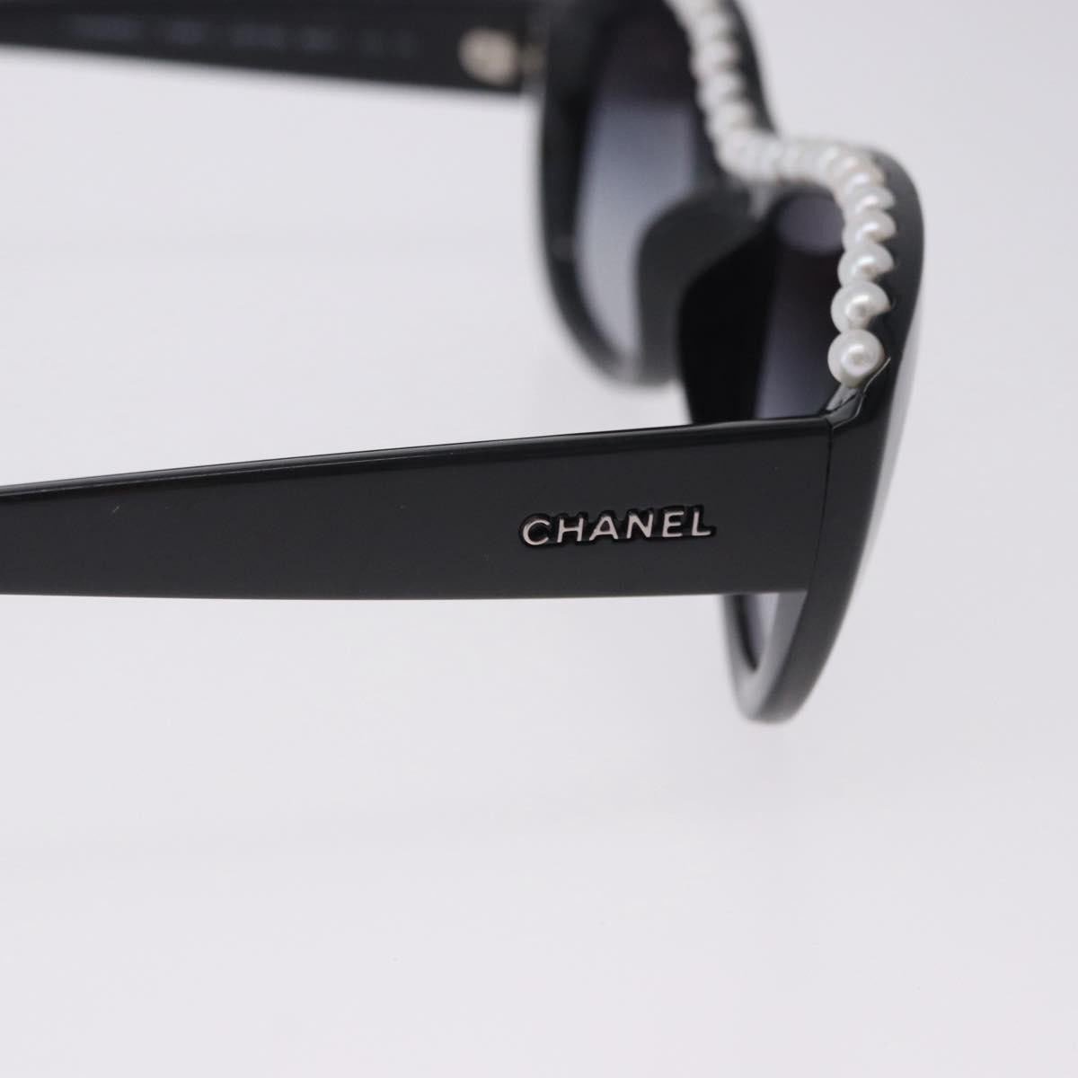 Chanel CC Logo Matelasse Sunglasses Eye Wear Plastic