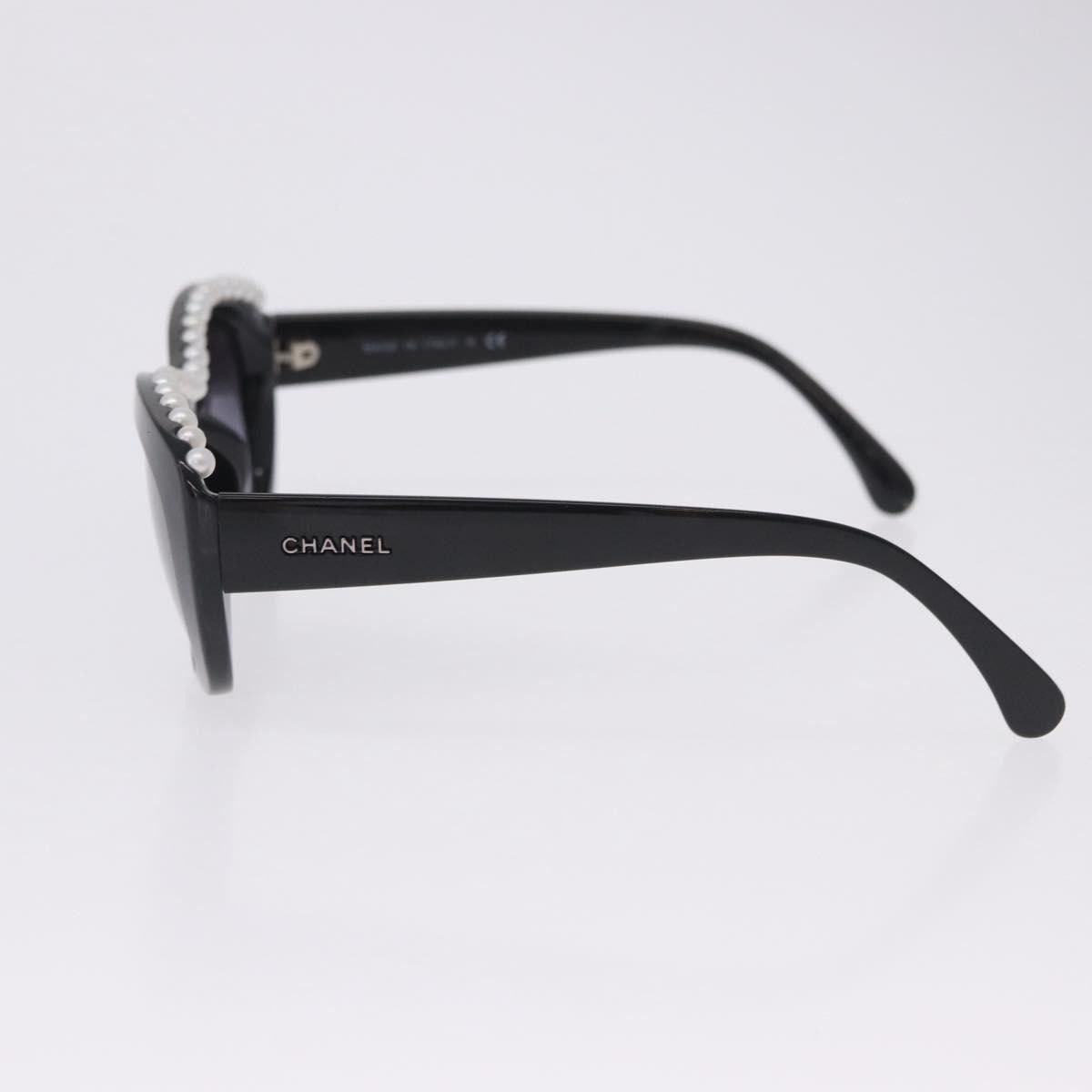 Chanel CC Logo Matelasse Sunglasses Eye Wear Plastic