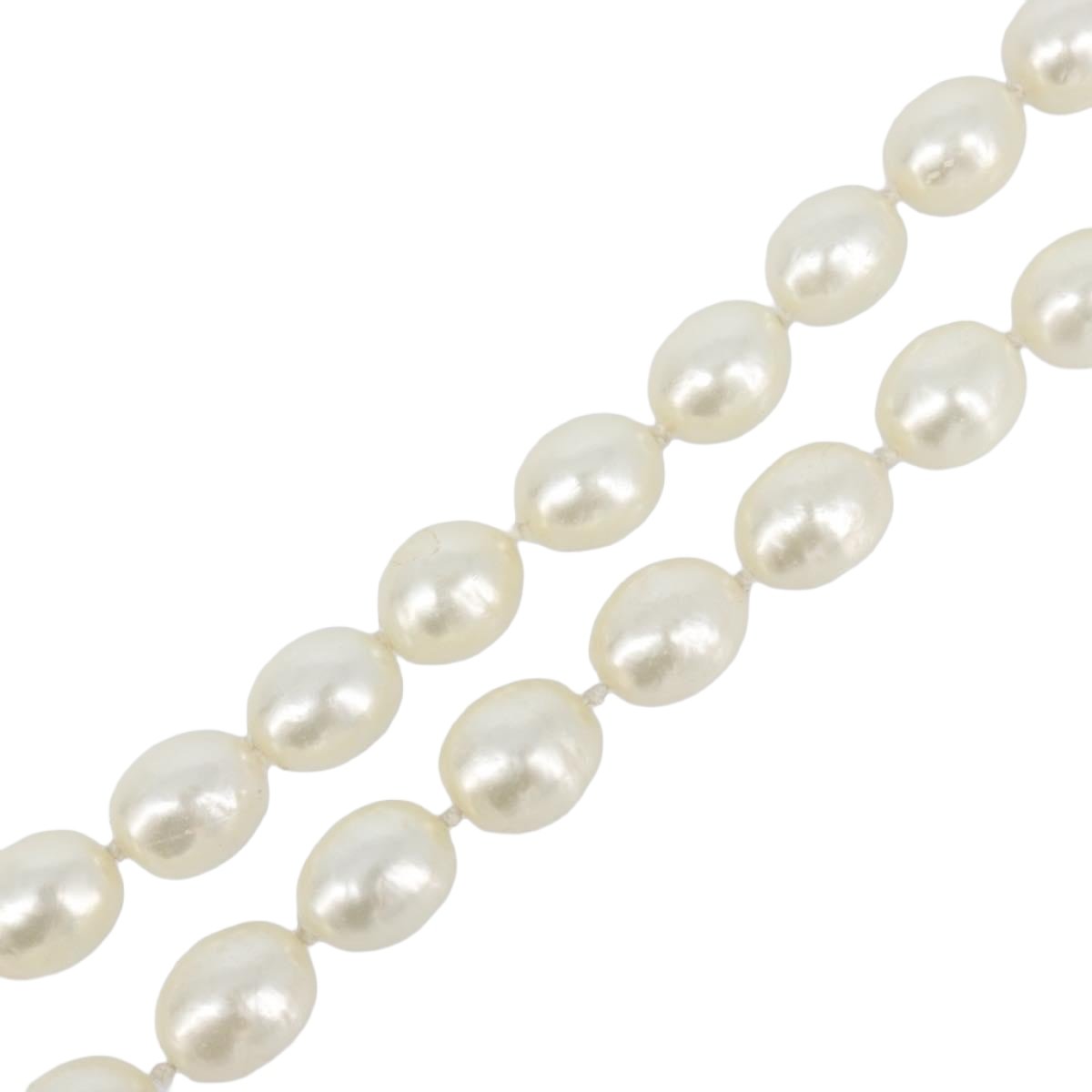 Chanel CC Pearl Metal and Pearls