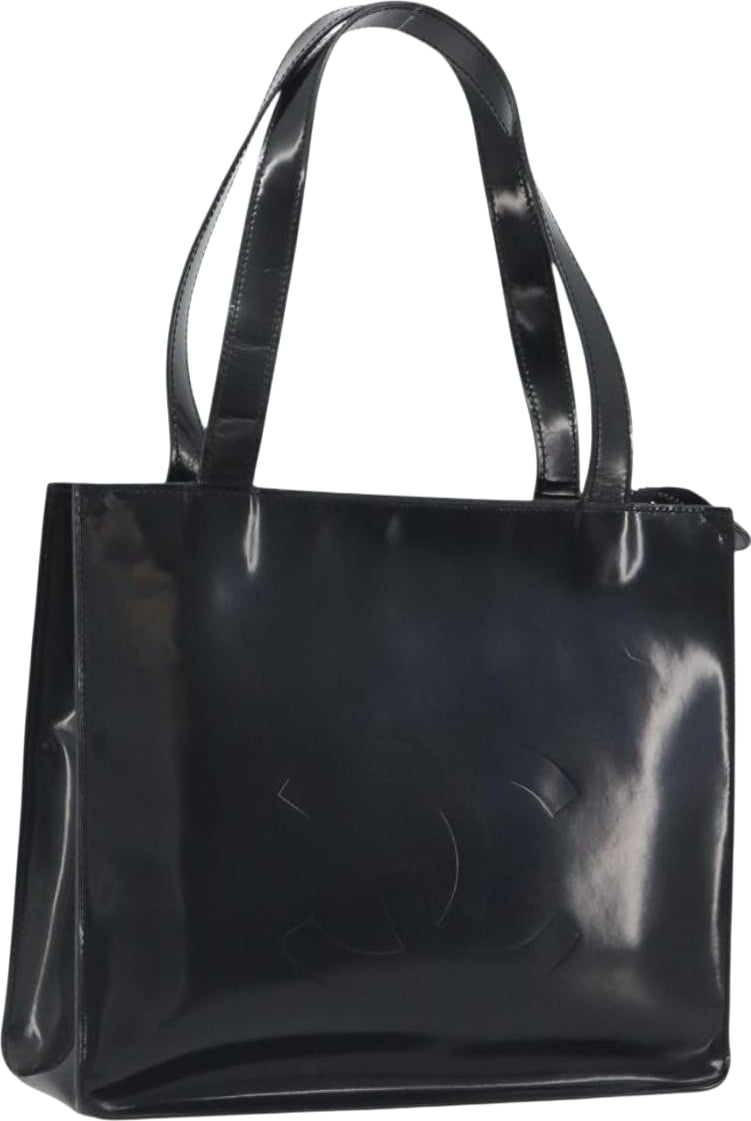 Chanel Vintage Embossed Logo Patent