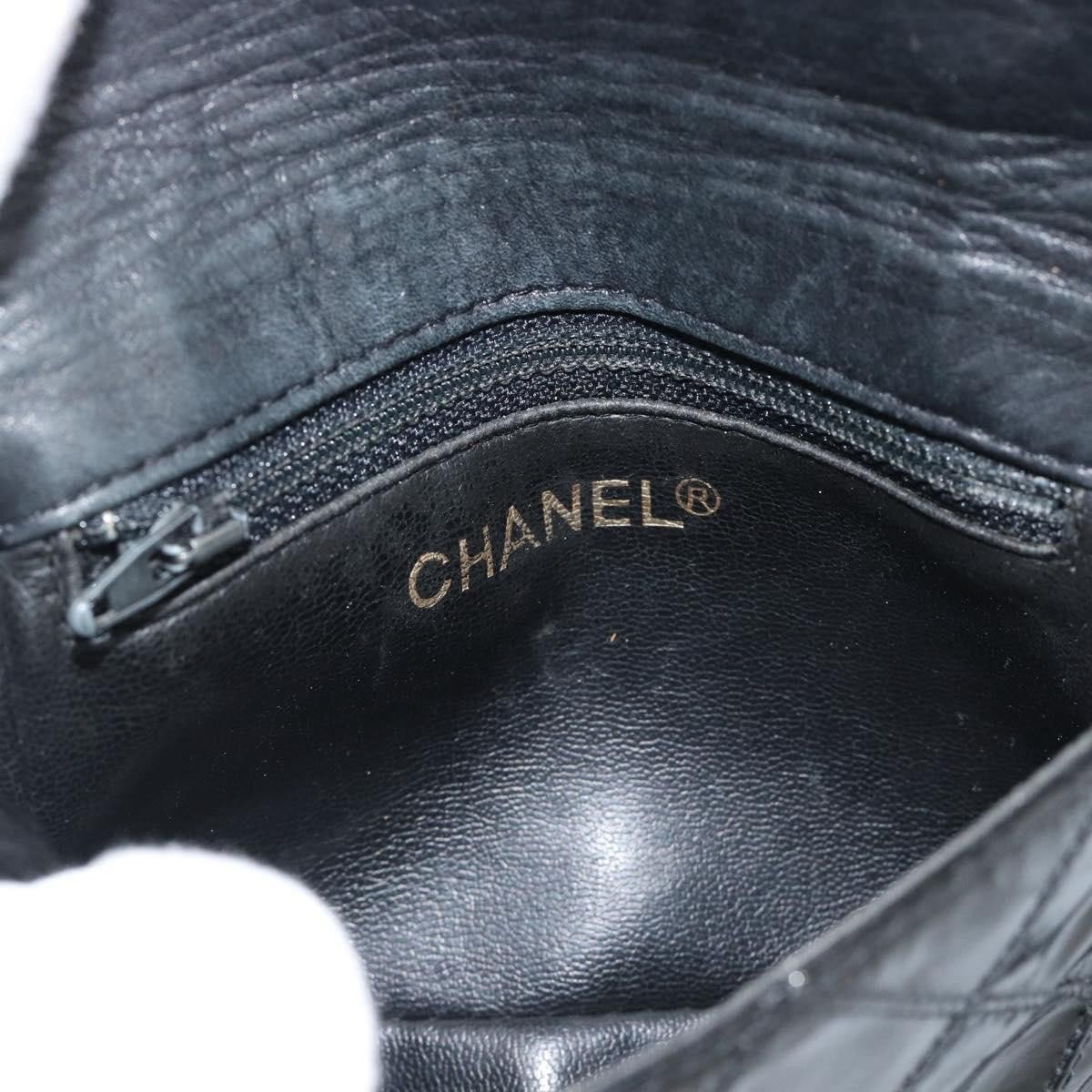 Chanel CC Flap Belt Quilted Lambskin