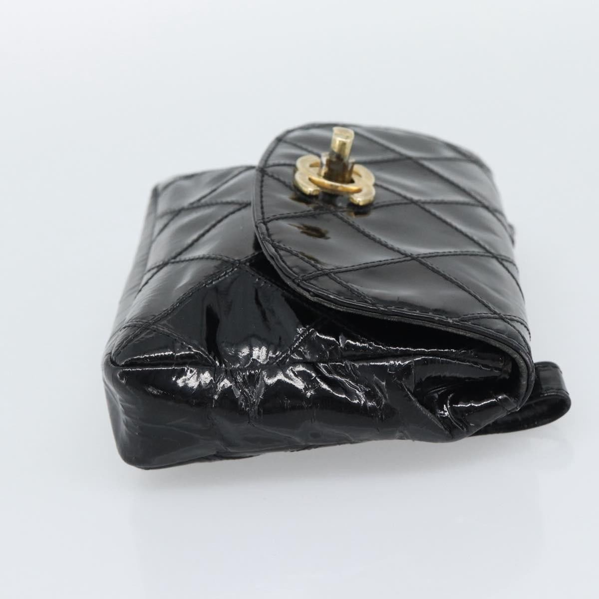 Chanel CC Flap Belt Quilted Lambskin