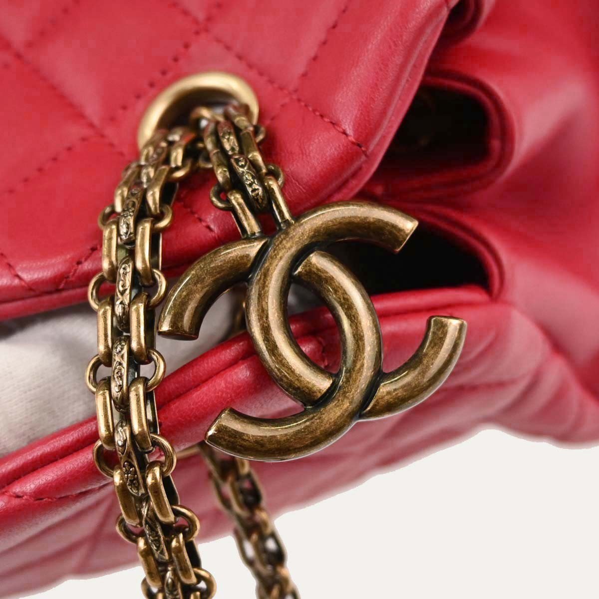 Chanel Just Mademoiselle Quilted Lambskin Medium