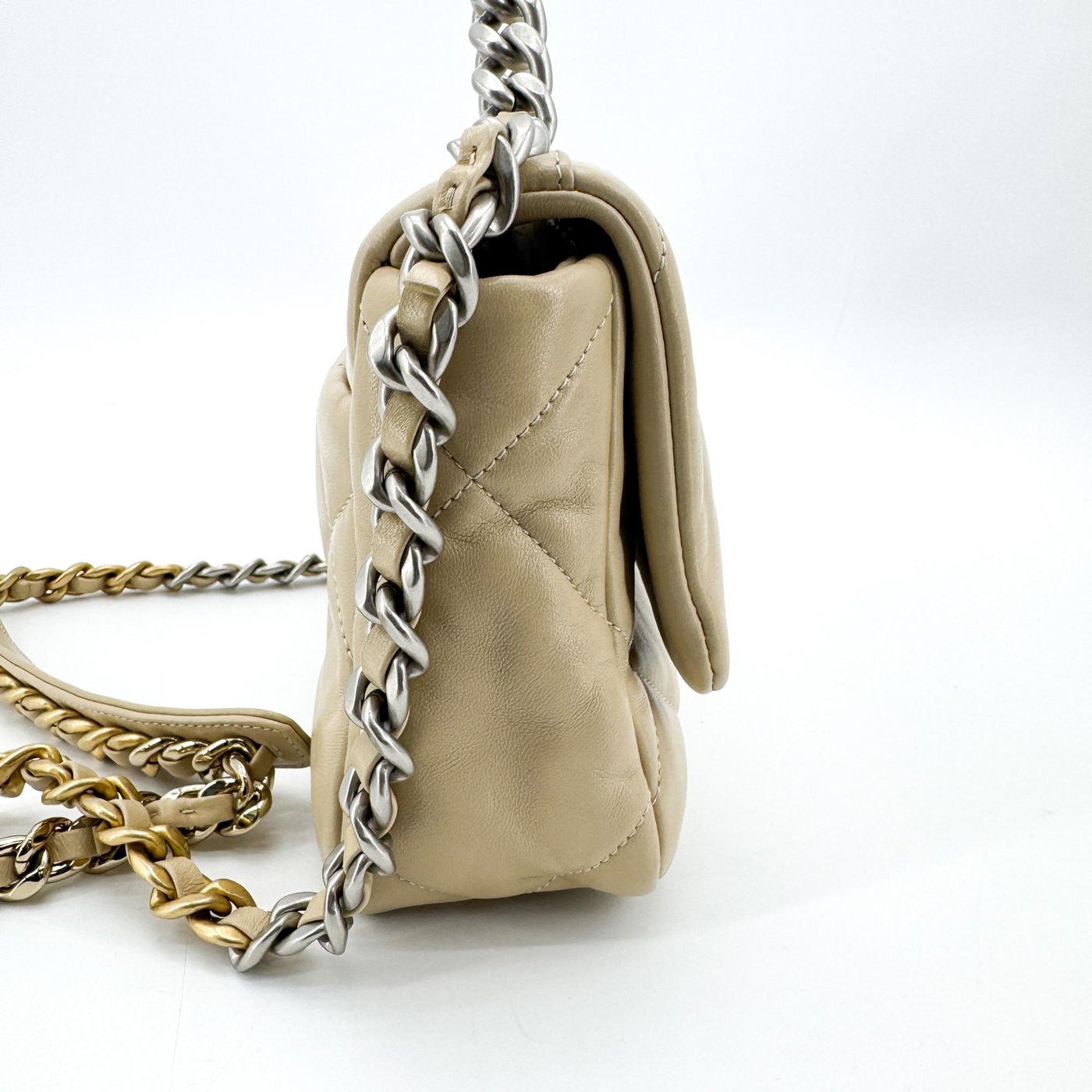 Chanel 19 Flap Quilted Leather Medium